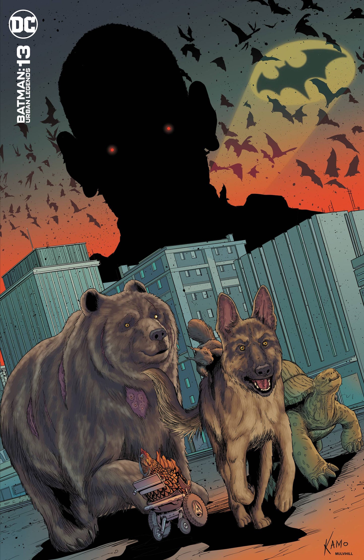 BATMAN URBAN LEGENDS #13 CVR B MOSTERT VAR