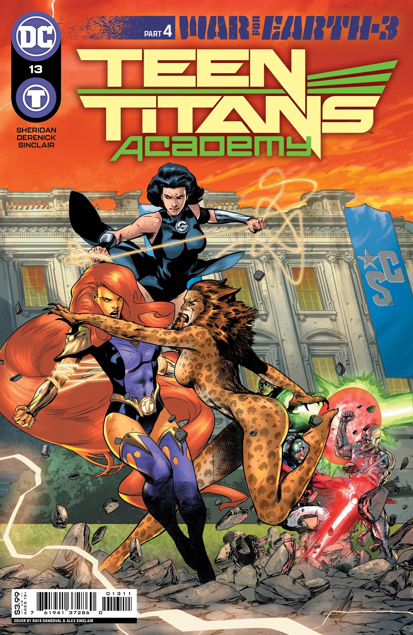 TEEN TITANS ACADEMY #13 CVR A SANDOVAL