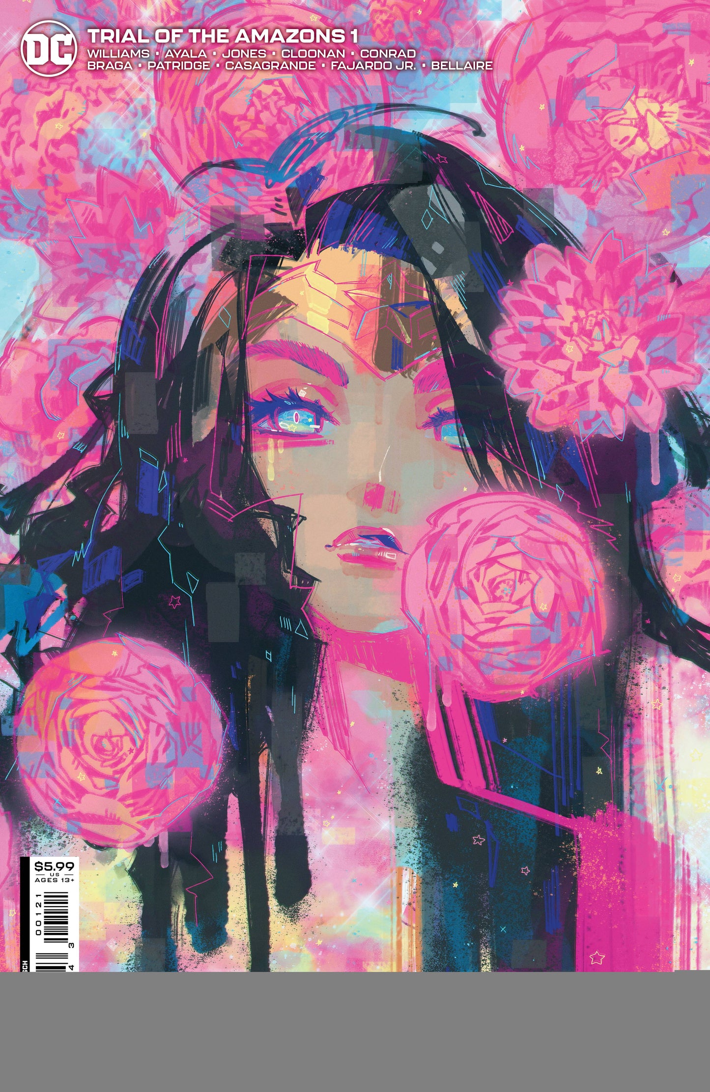 TRIAL OF AMAZONS #1 CVR B BESCH CARDSTOCK VAR