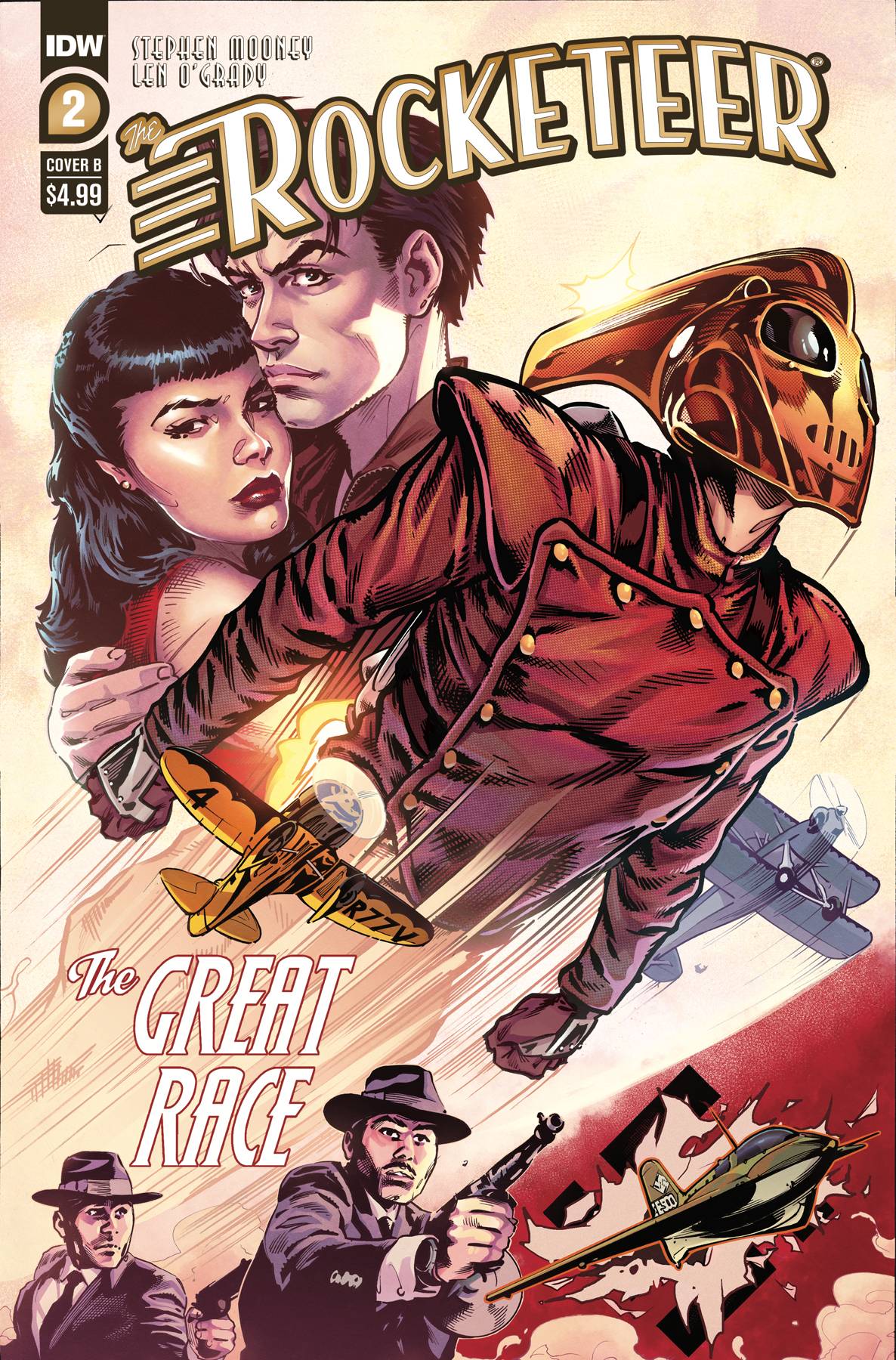 ROCKETEER THE GREAT RACE #2 (OF 4) CVR B STEPHEN