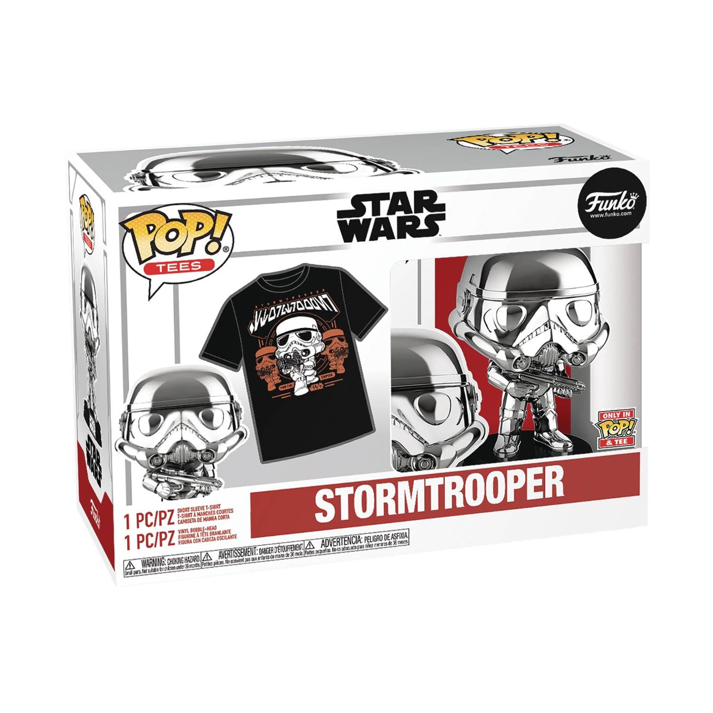POP & TEE STAR WARS STORMTROOPER T/S M
