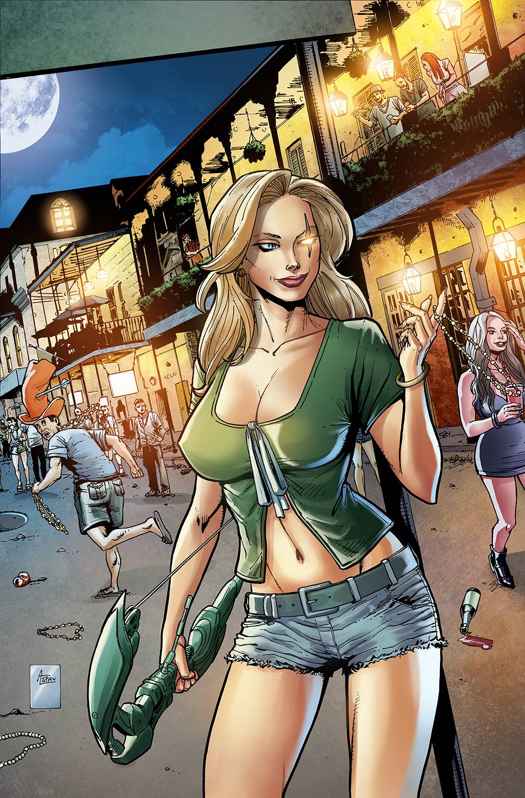 ROBYN HOOD HEARTS OF DARKNESS ONESHOT CVR C SPAY