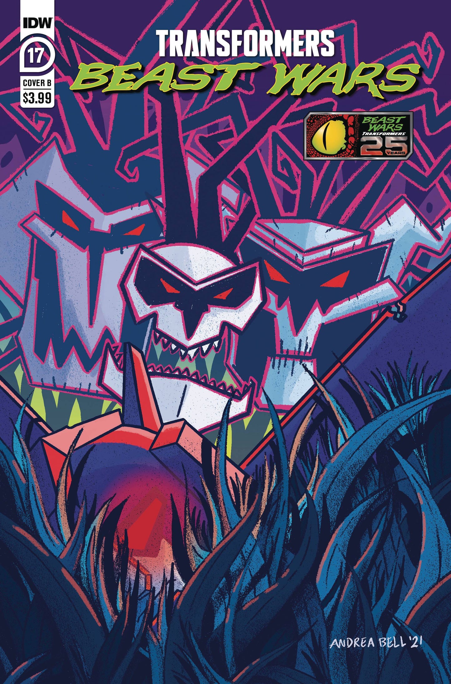 TRANSFORMERS BEAST WARS #17 (OF 17) CVR B ANDREA