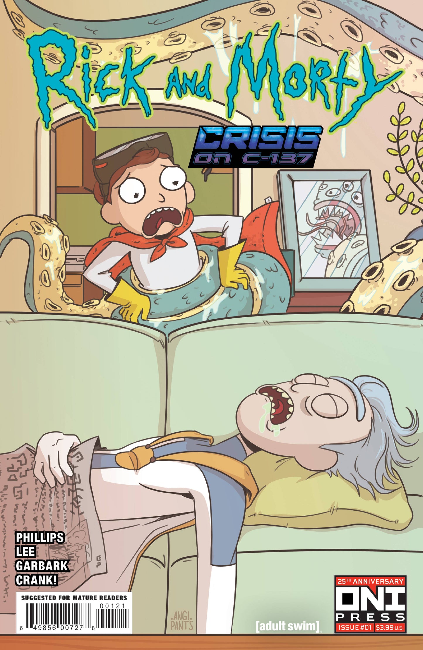 RICK & MORTY CRISIS ON C 137 #1 CVR B TRIZZINO