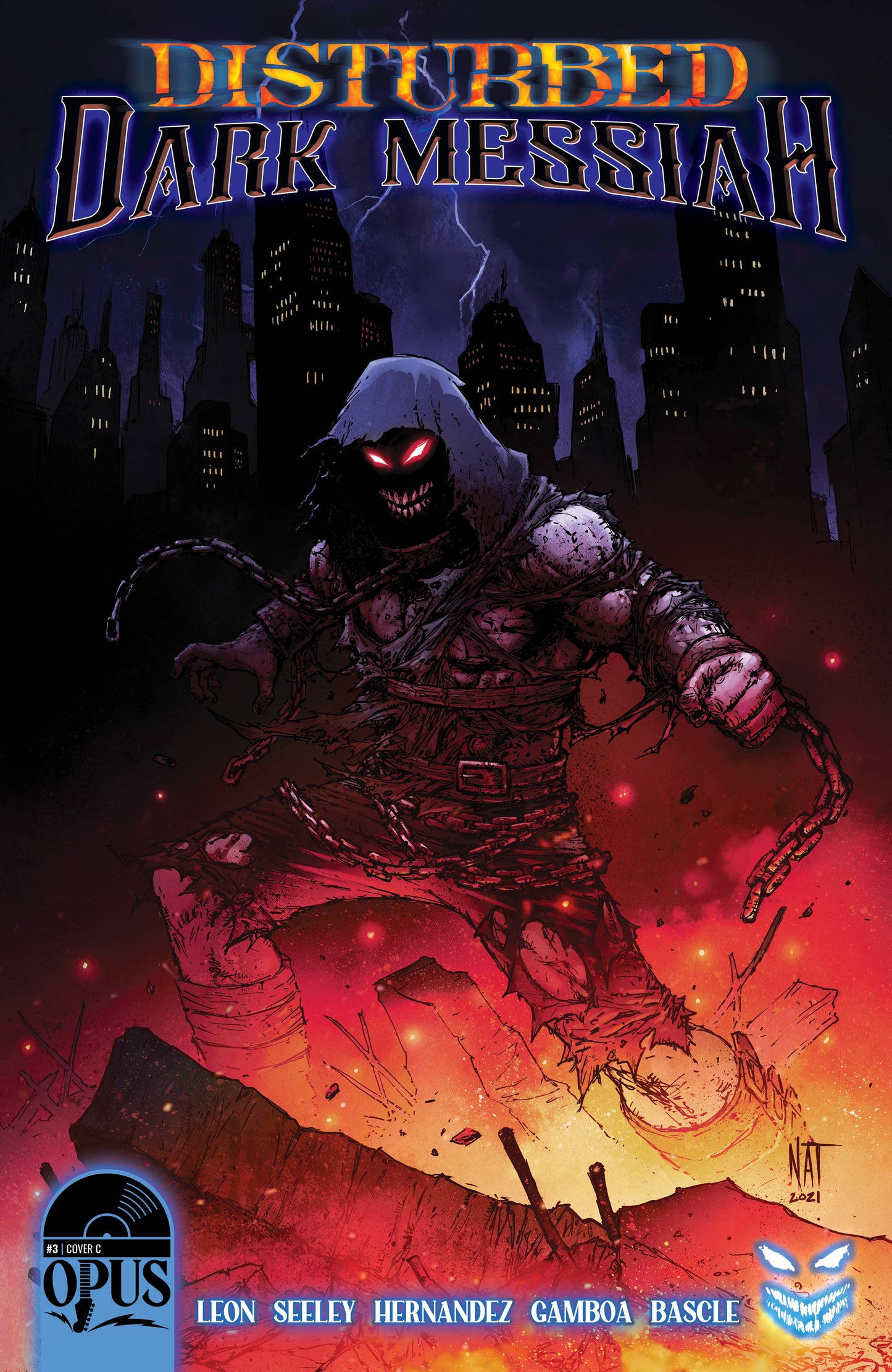 DISTURBED DARK MESSIAH #3 (OF 5) CVR C 10 COPY INCV