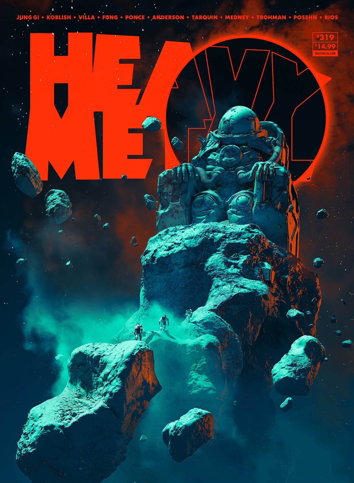 HEAVY METAL #319 CVR A CACAU (MR)