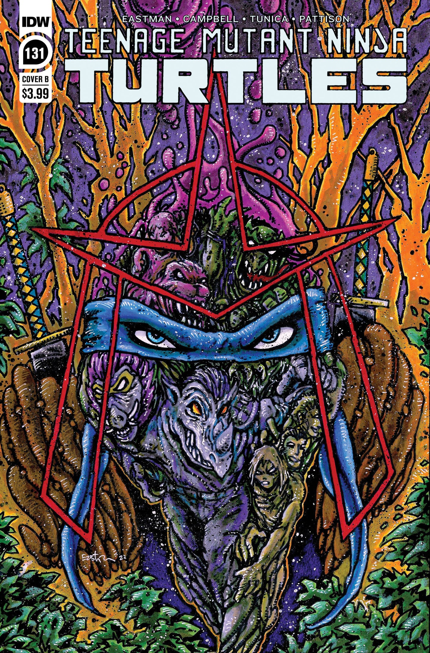 TMNT ONGOING #131 CVR B EASTMAN