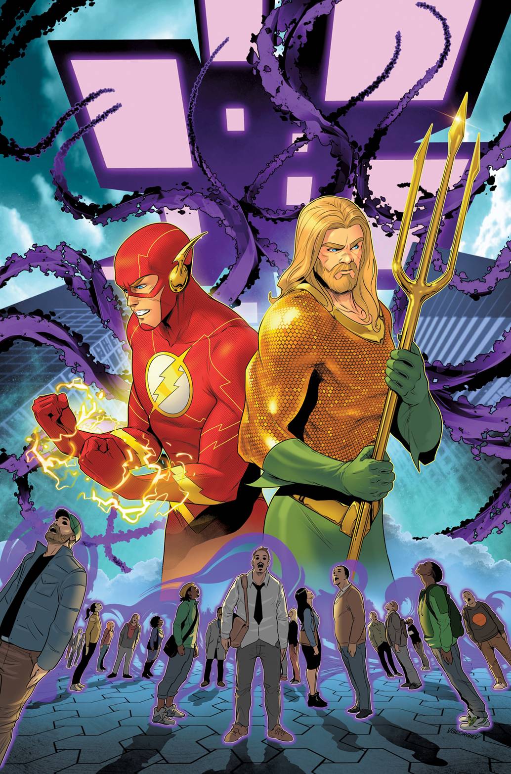 AQUAMAN AND FLASH VOIDSONG #1 CVR B GEORGIEV