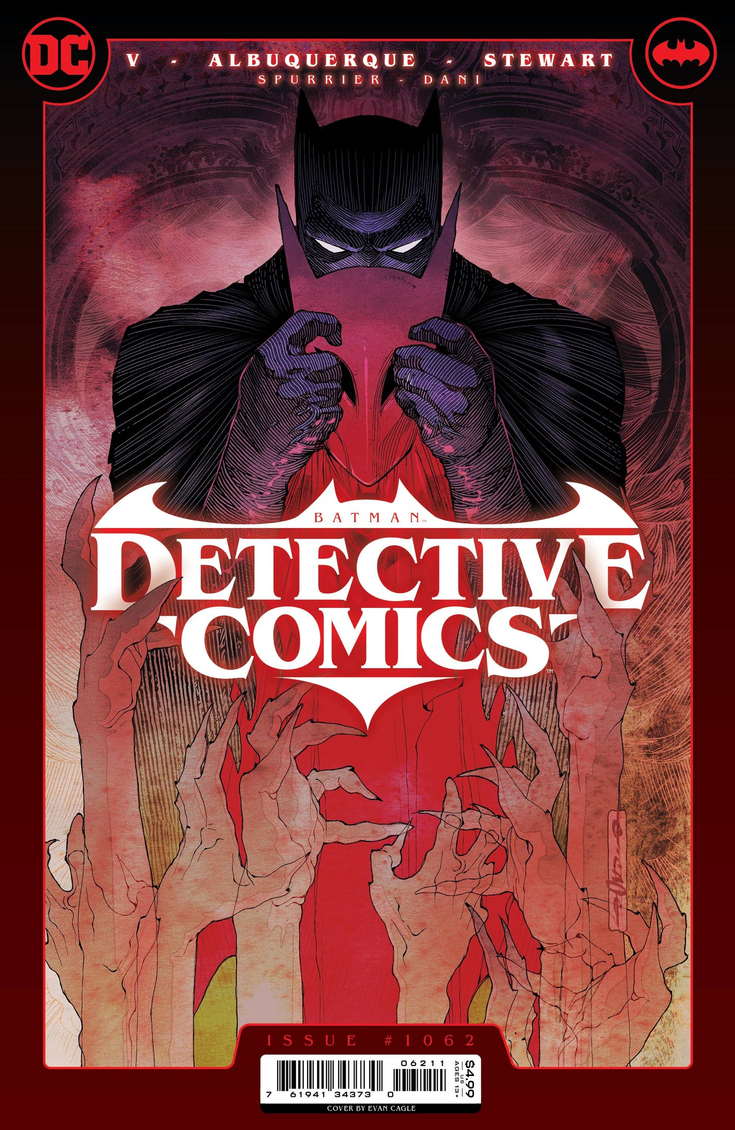 DETECTIVE COMICS #1062 CVR A CAGLE