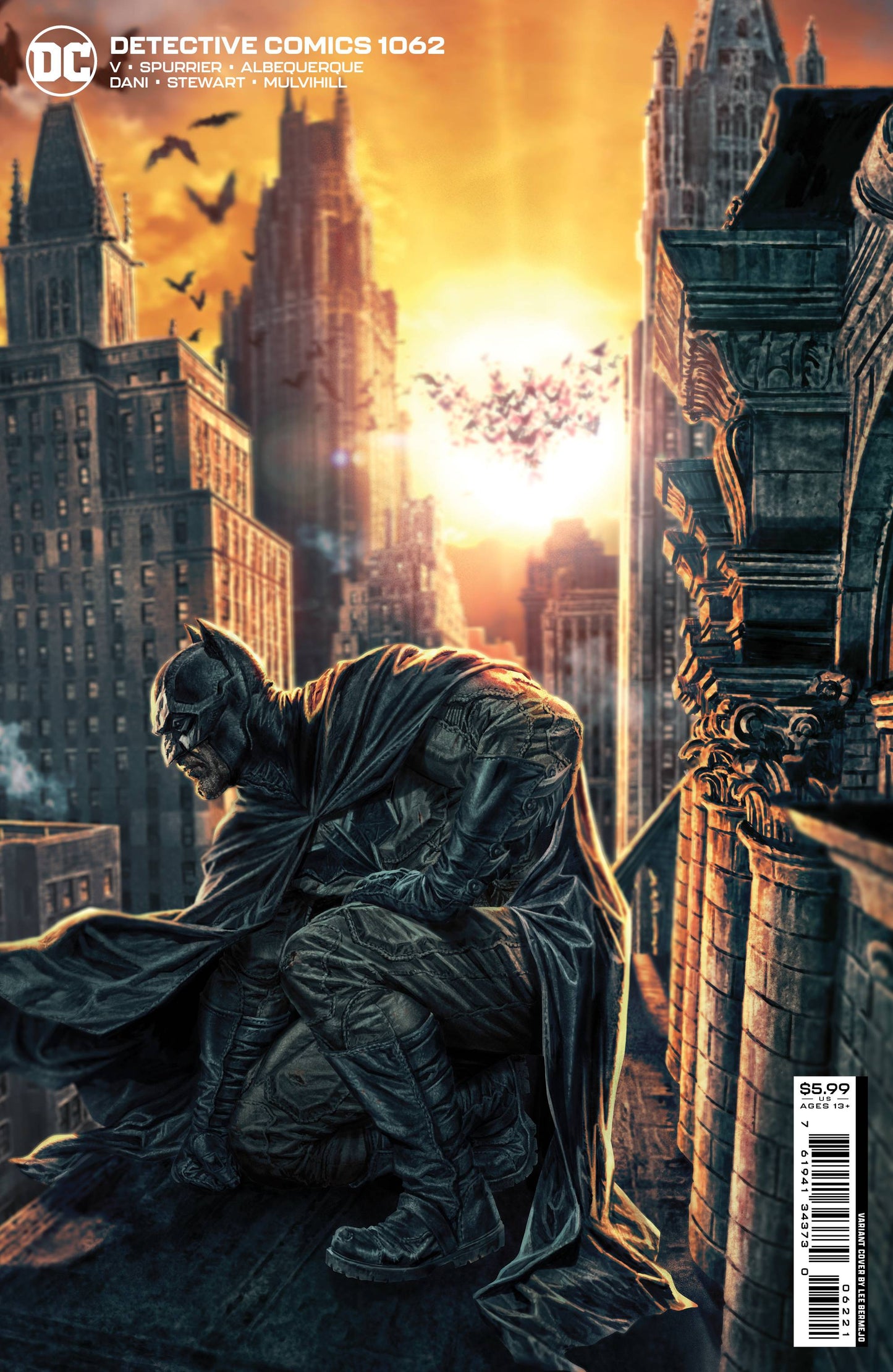 DETECTIVE COMICS #1062 CVR B BERMEJO CARD STOCK VAR