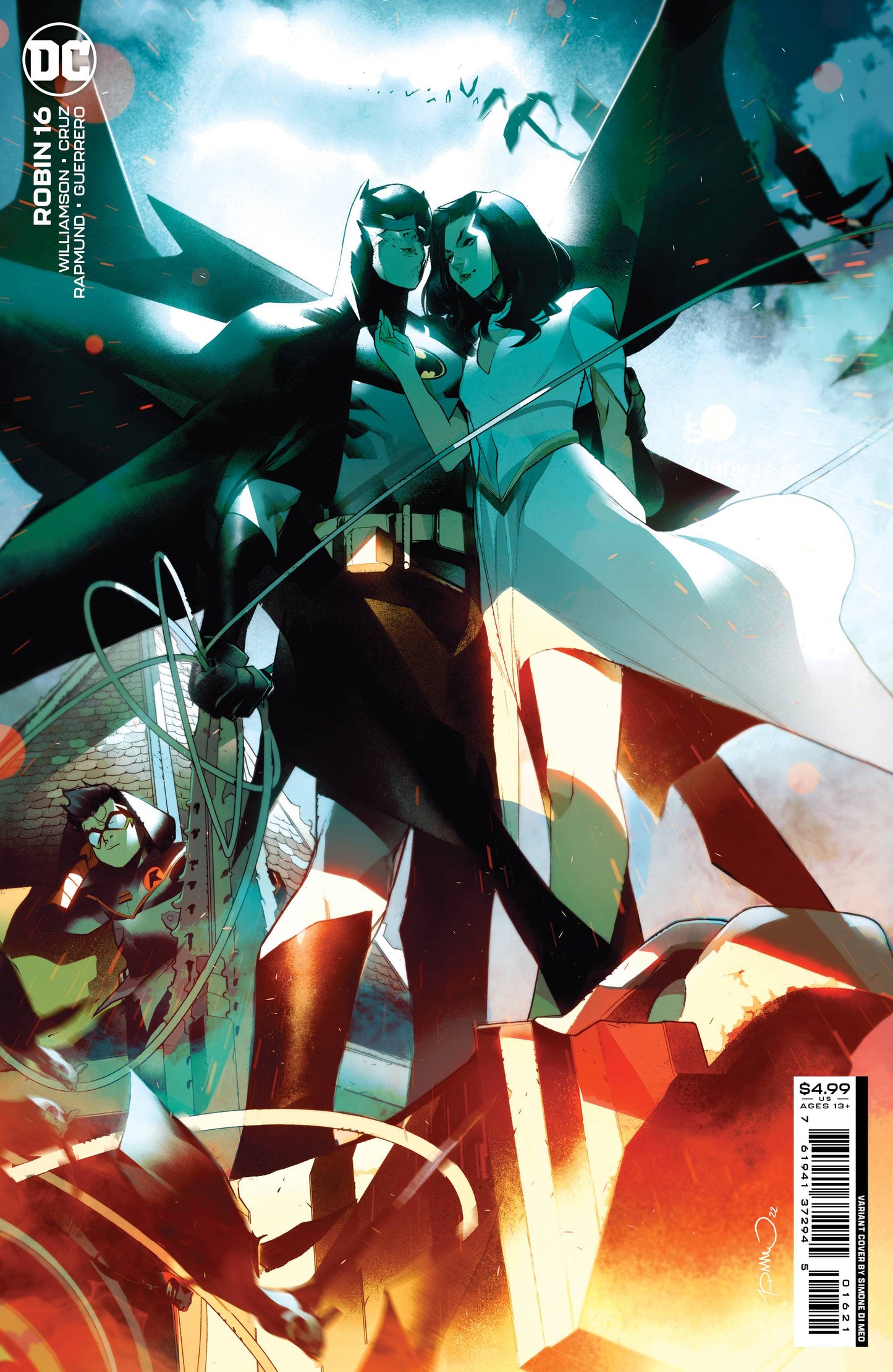 ROBIN #16 CVR B DIMEO CARD STOCK VAR