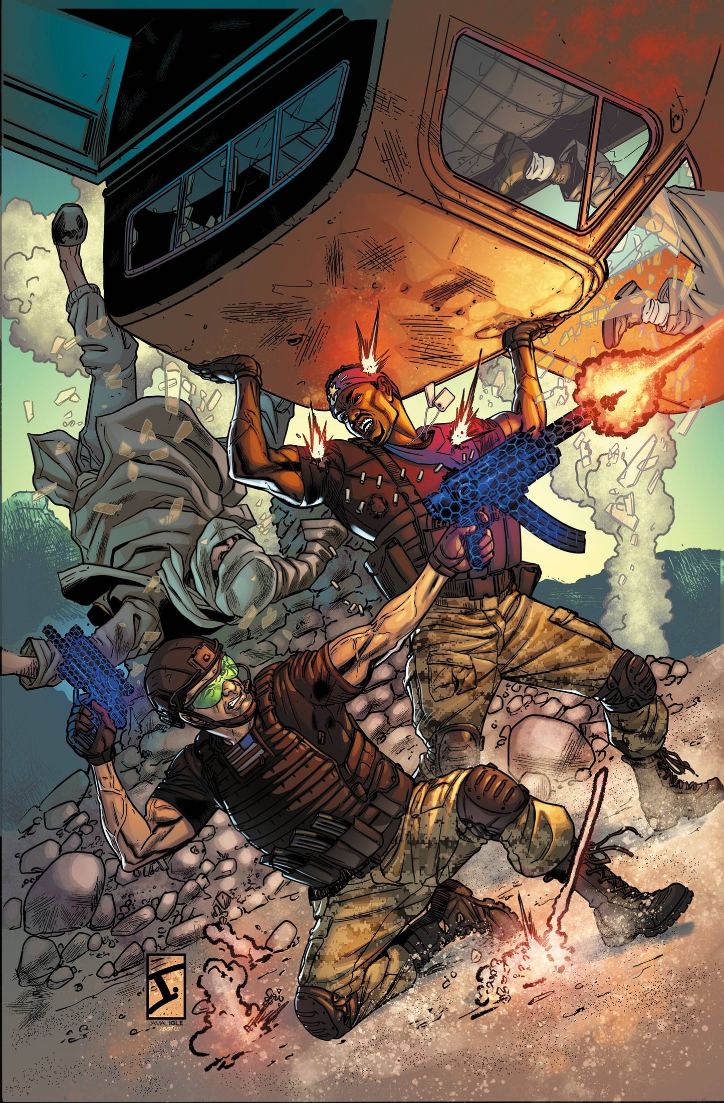 BLOOD SYNDICATE SEASON ONE #3 CVR B IGLE CARD STOCK VAR