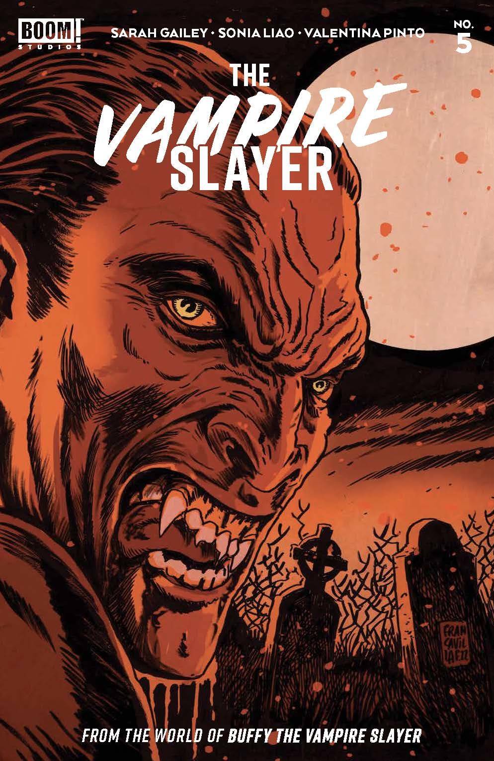 VAMPIRE SLAYER (BUFFY) #5 CVR B BLOOD RED VAR FRANY