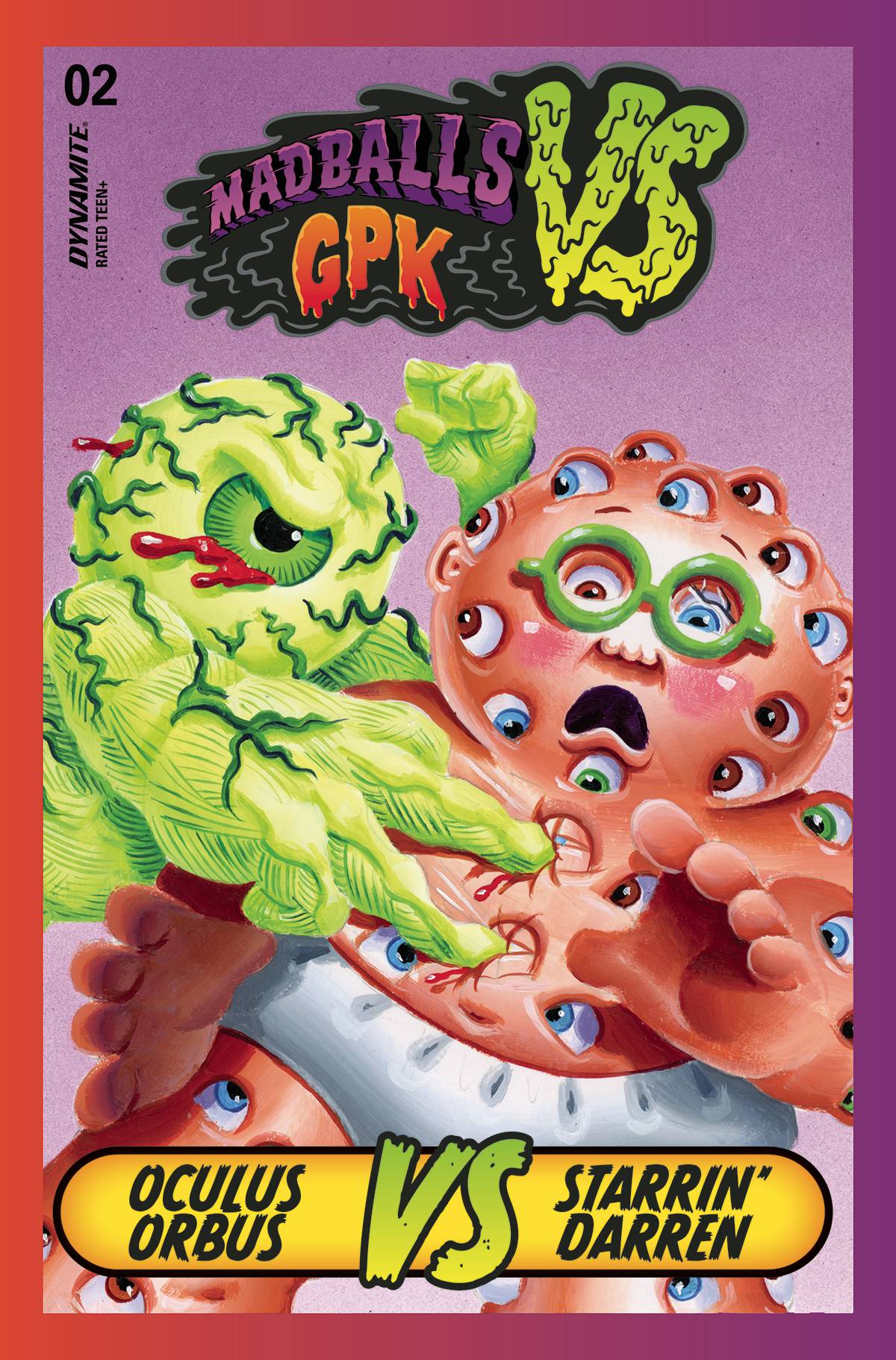 MADBALLS VS GARBAGE PAIL KIDS #2 CVR C TRADING CARD VAR