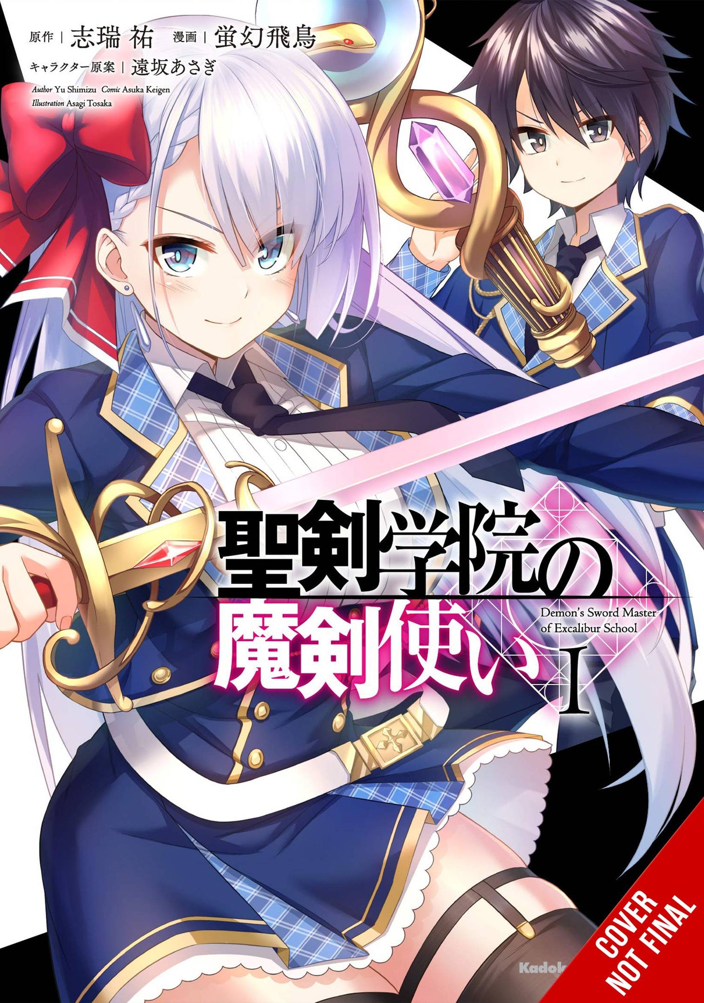 DEMON SWORD MASTER OF EXCALIBUR ACADEMY GN VOL 01