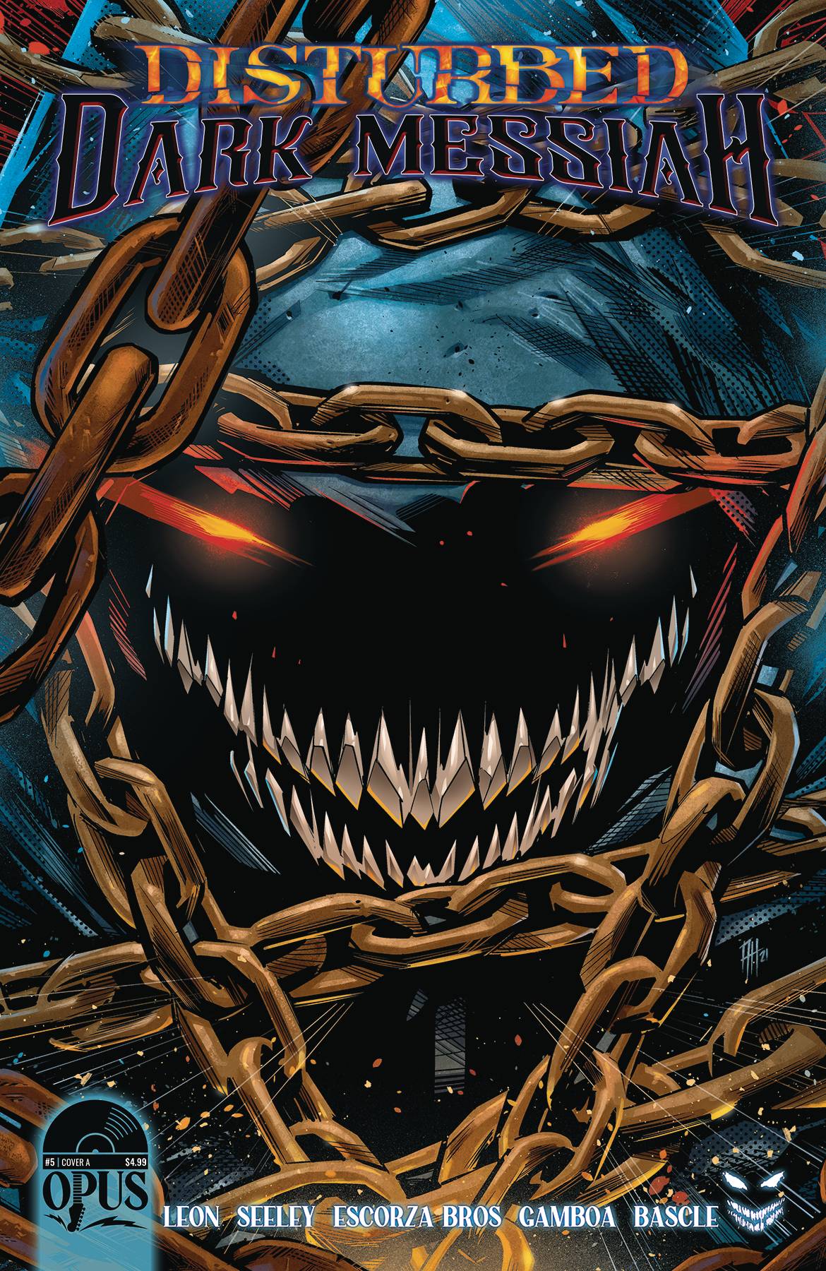 DISTURBED DARK MESSIAH #5 (OF 5) CVR A HERNANDEZ