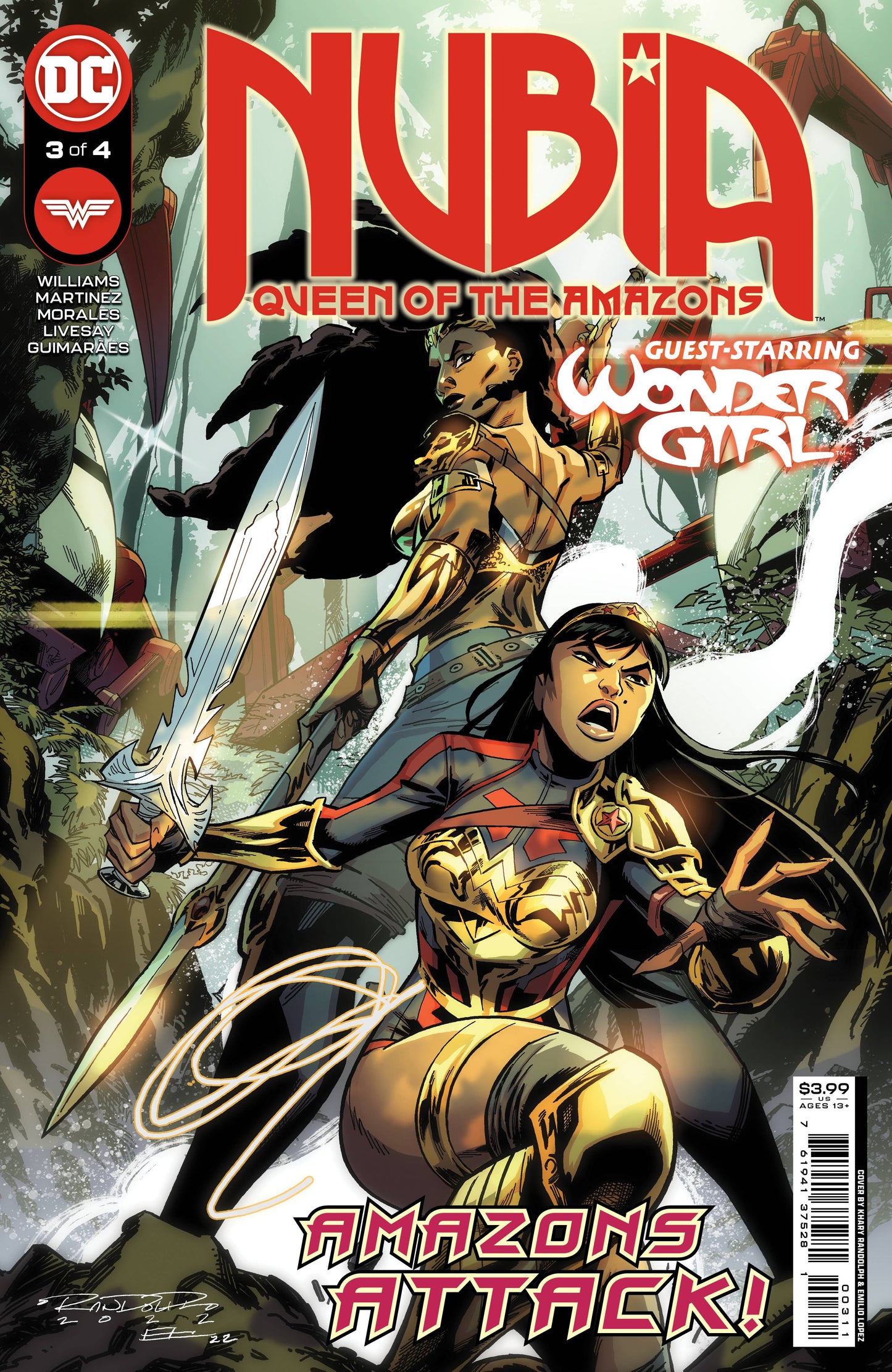 NUBIA QUEEN OF THE AMAZONS #3 CVR A RANDOLPH