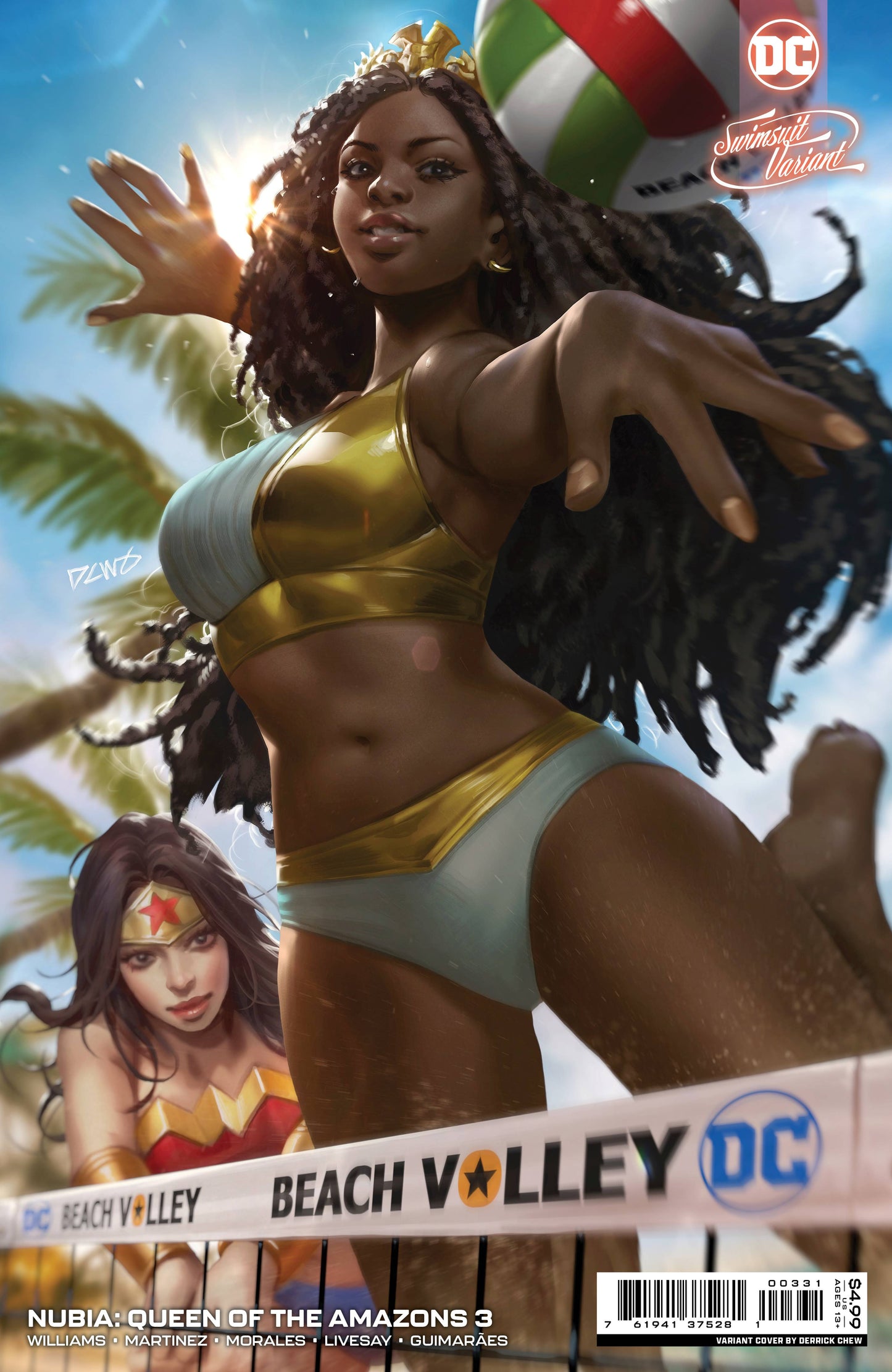 NUBIA QUEEN OF THE AMAZONS #3 CVR C CHEW SWIMSUIT VAR
