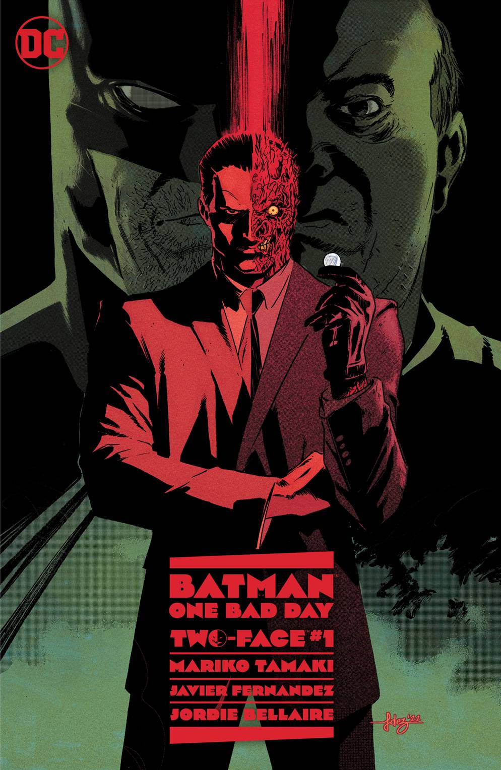 BATMAN ONE BAD DAY TWO-FACE #1 CVR A FERNANDEZ