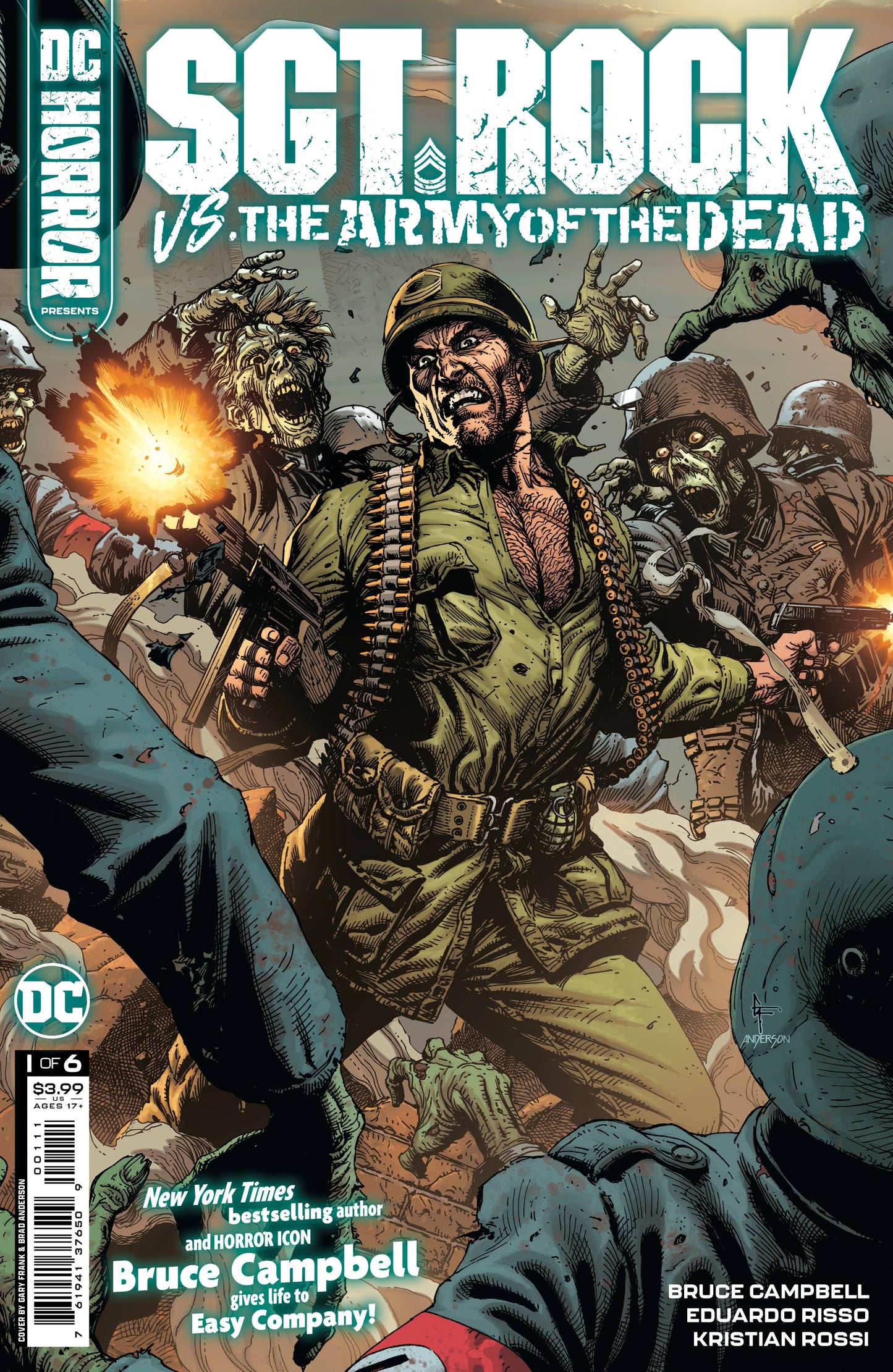 DC HORROR PRESENTS SGT ROCK VS ARMY OF DEAD #1 (OF 6) CVR A