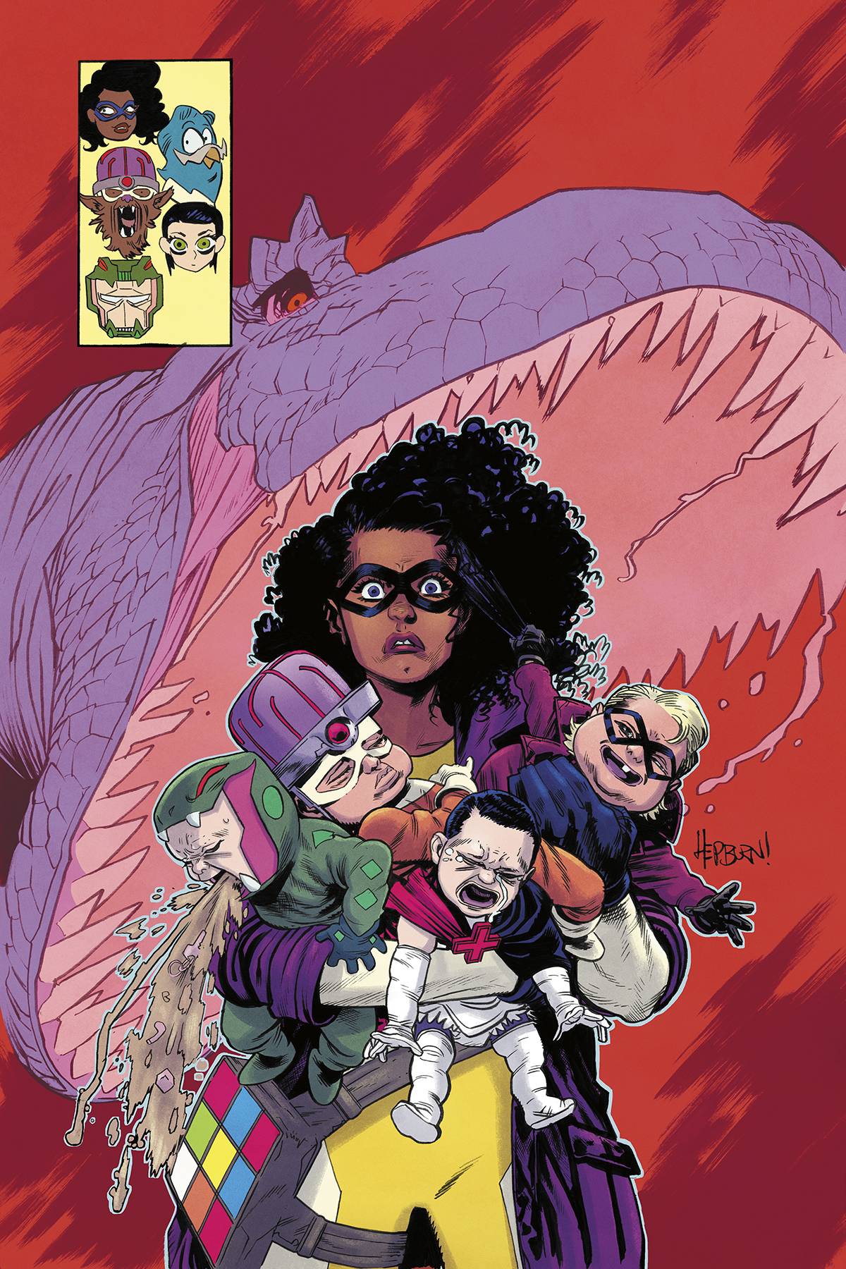 MINOR THREATS #3 (OF 4) CVR A HEPBURN