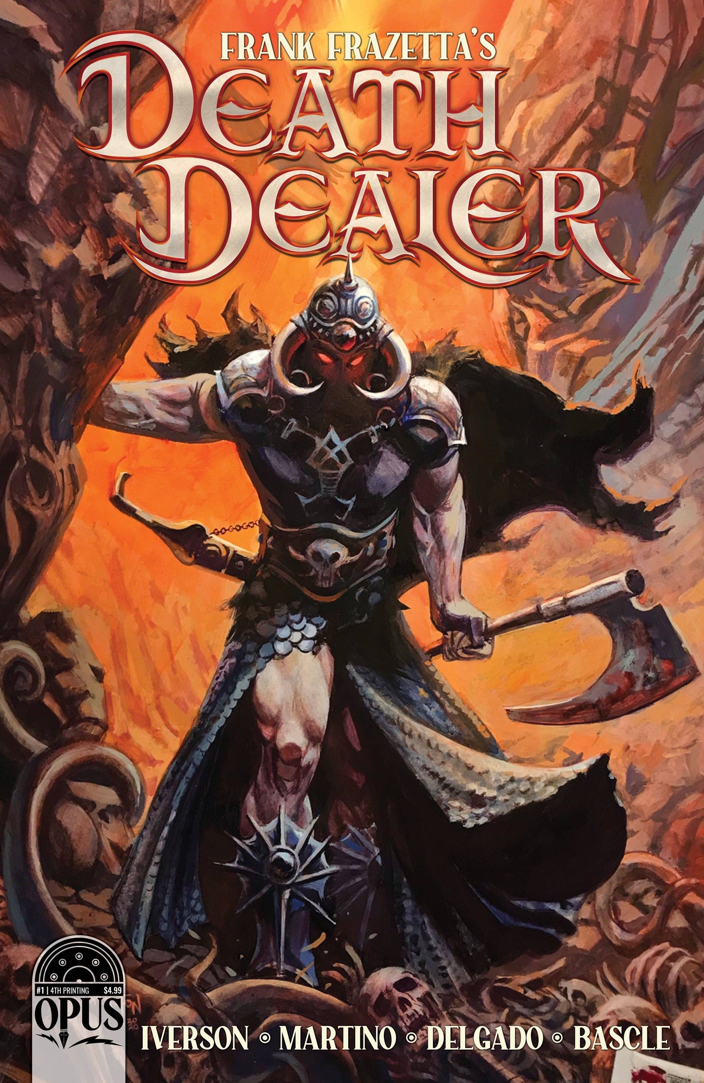 FRANK FRAZETTA DEATH DEALER #1 4TH PTG (MR)