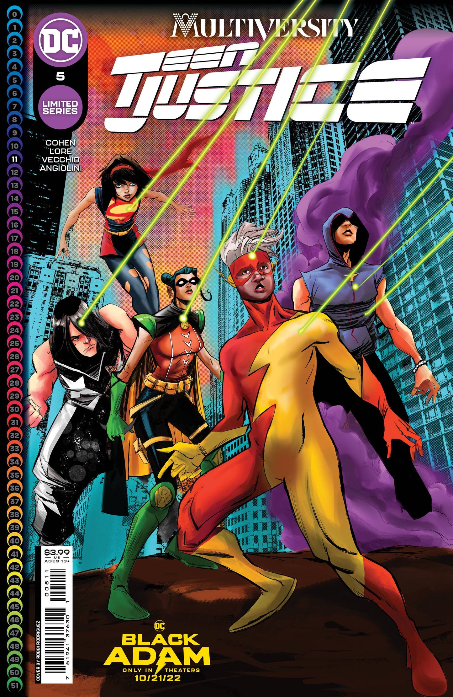 MULTIVERSITY TEEN JUSTICE #5 (OF 6) CVR A RODRIGUEZ