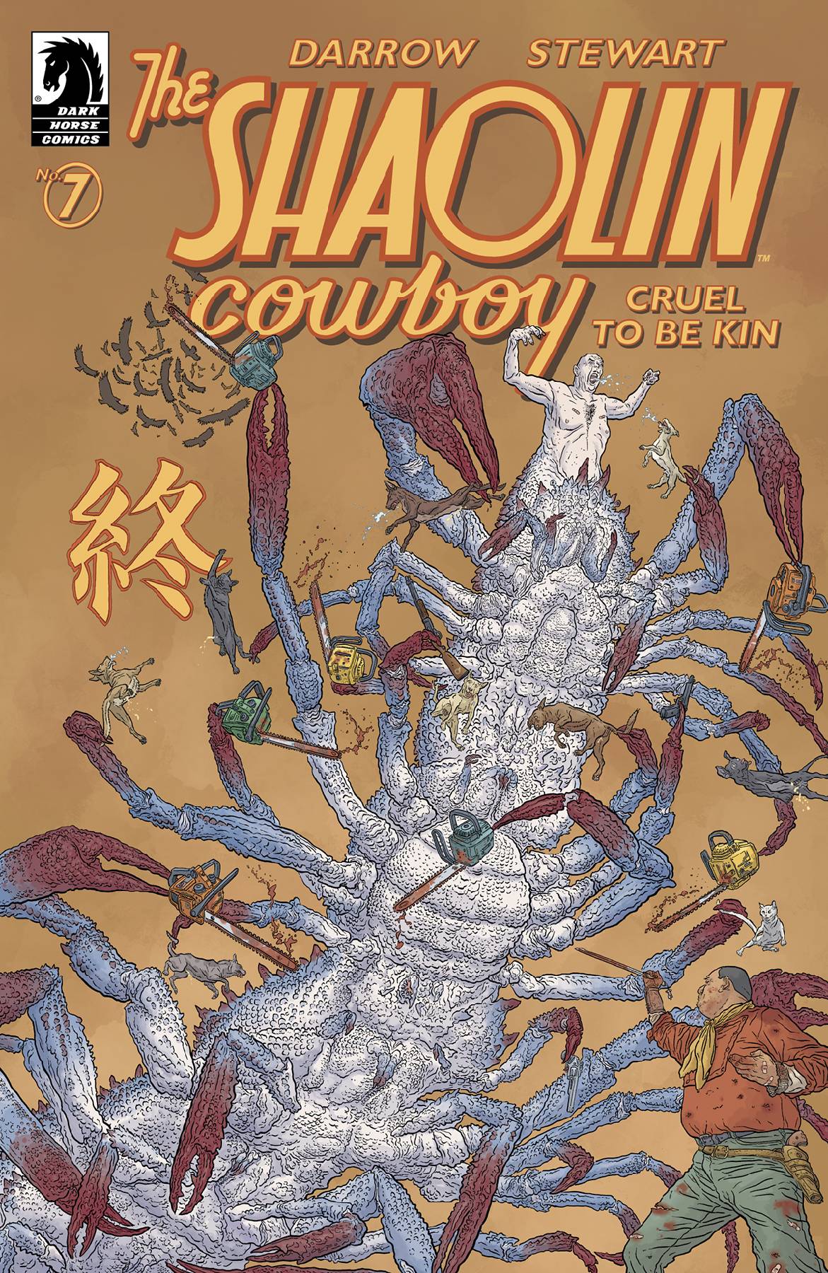 SHAOLIN COWBOY CRUEL TO BE KIN #7 (OF 7) CVR A DARROW