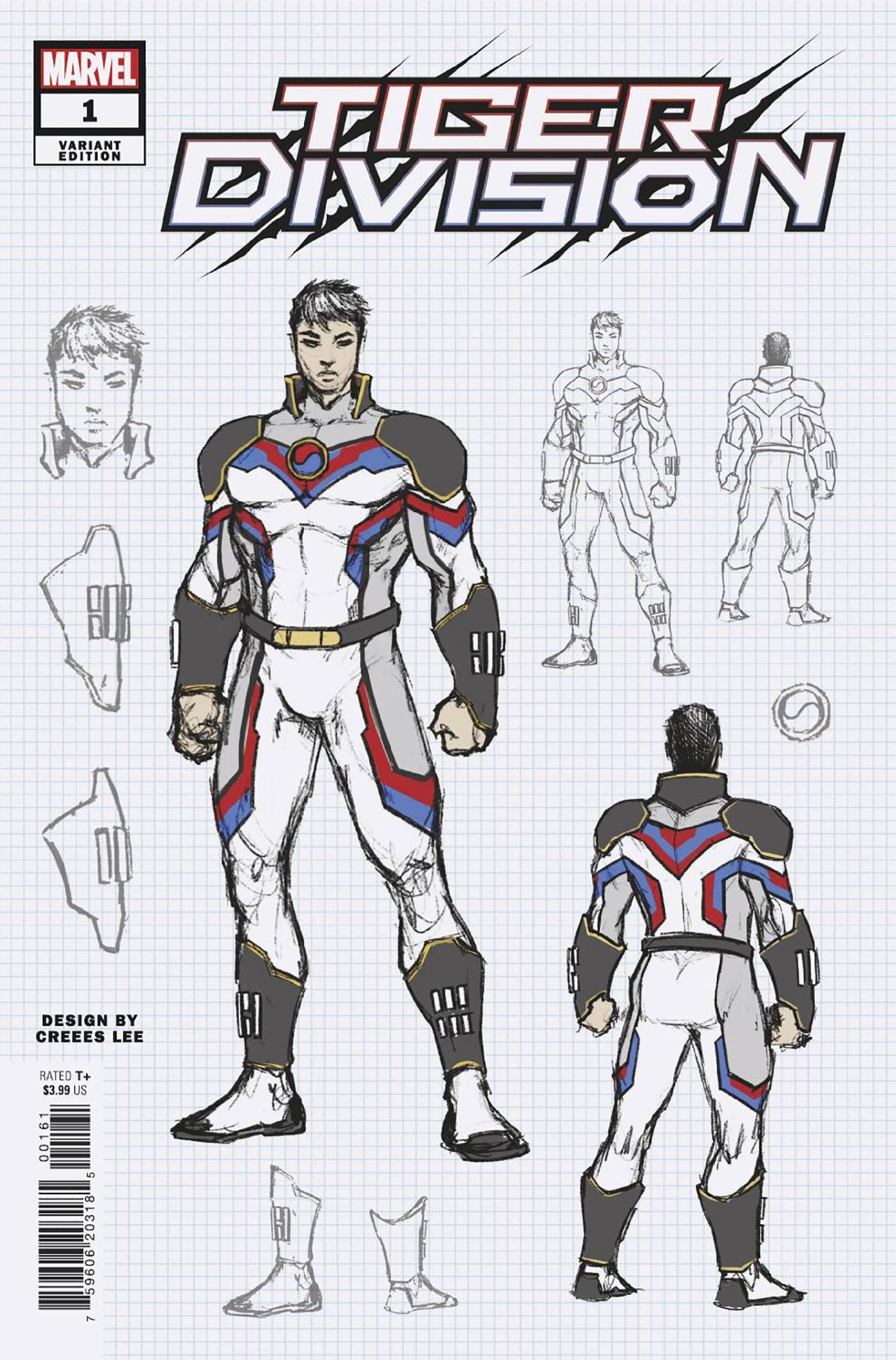 TIGER DIVISION #1 (OF 5) 10 COPY INCV CREEES LEE DESIGN VAR