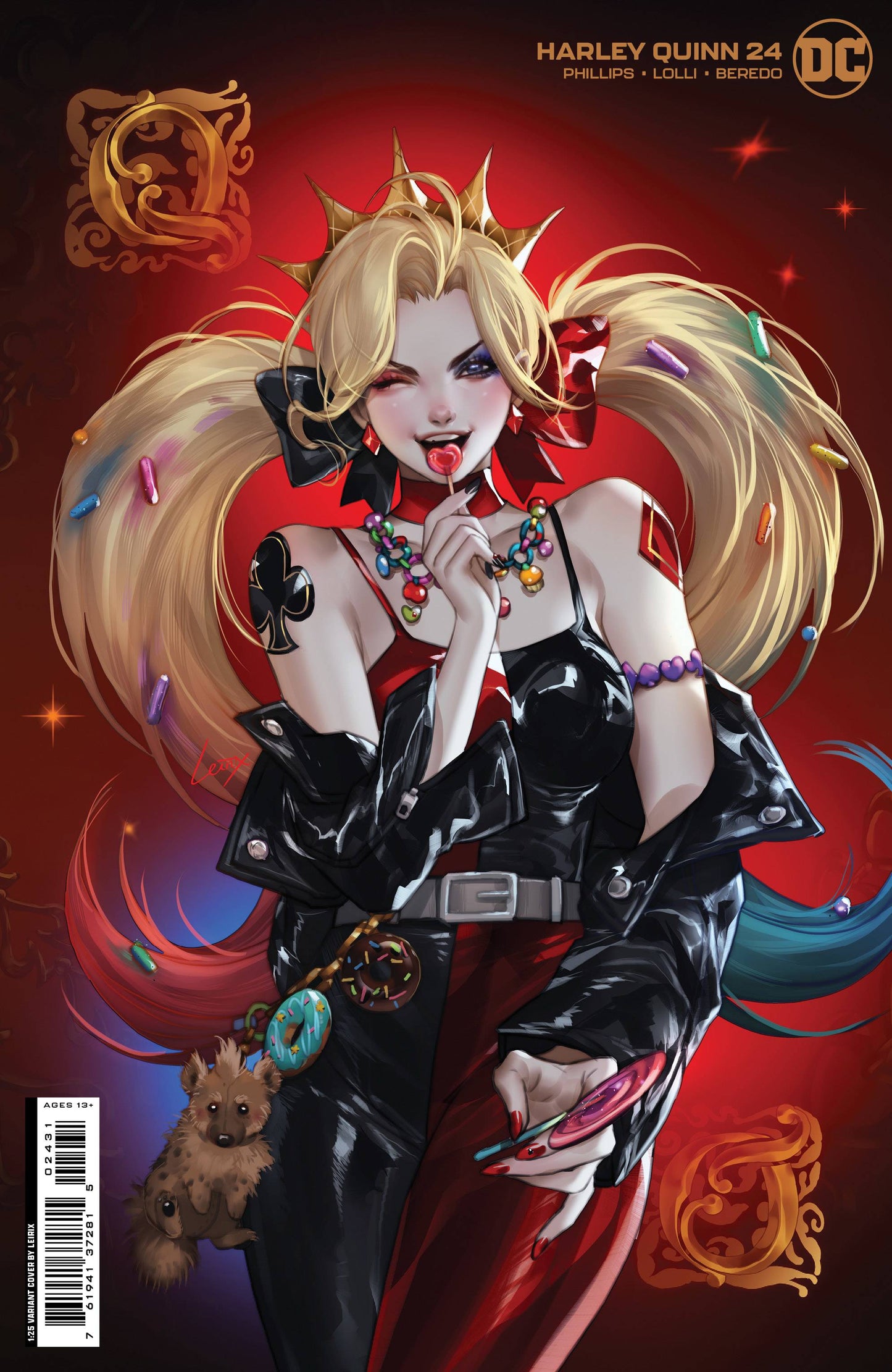 HARLEY QUINN #24 CVR D 1:25 LEIRIX LI VAR