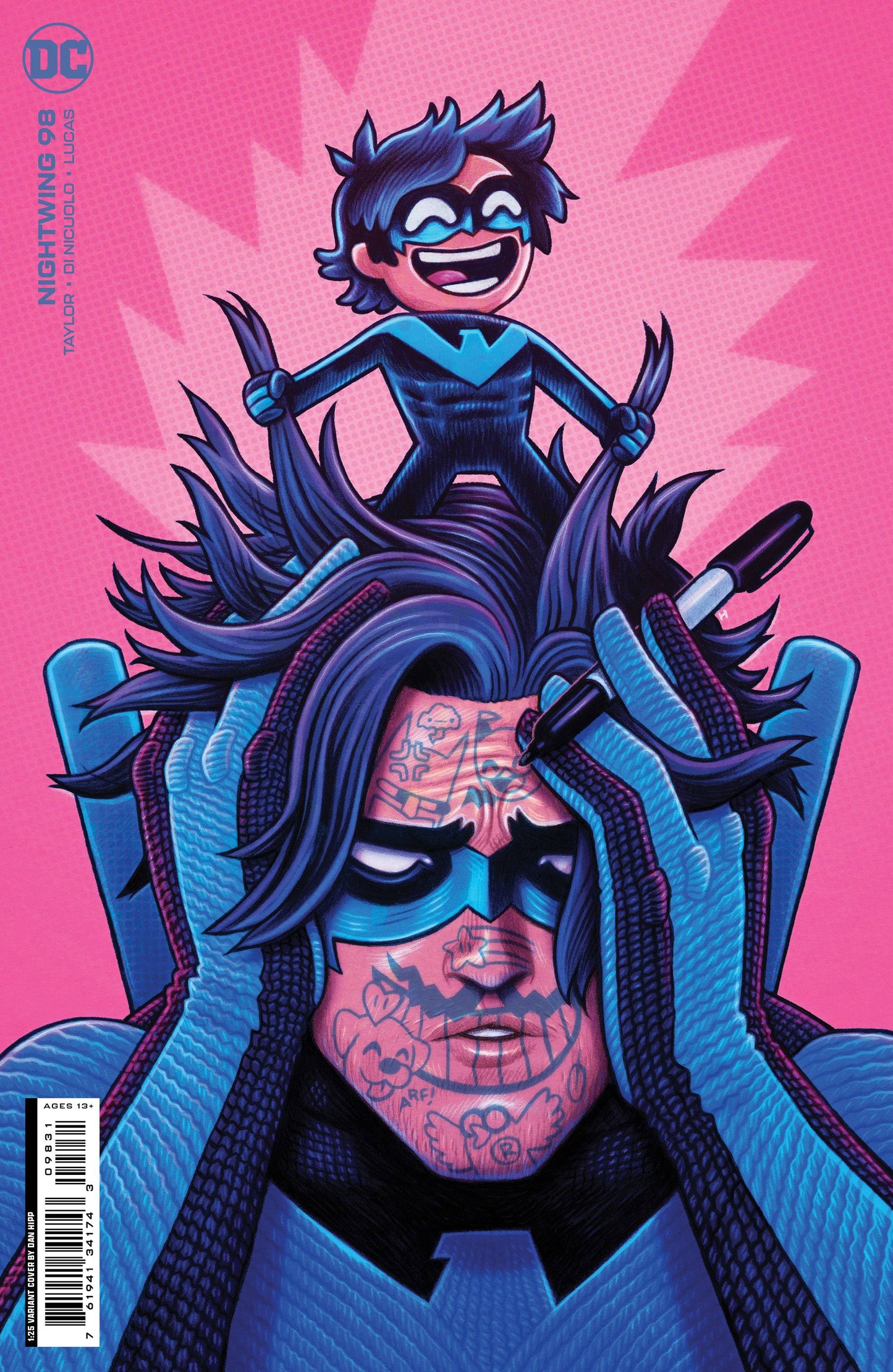 NIGHTWING #98 CVR D 1:25 HIPP CARD STOCK VAR