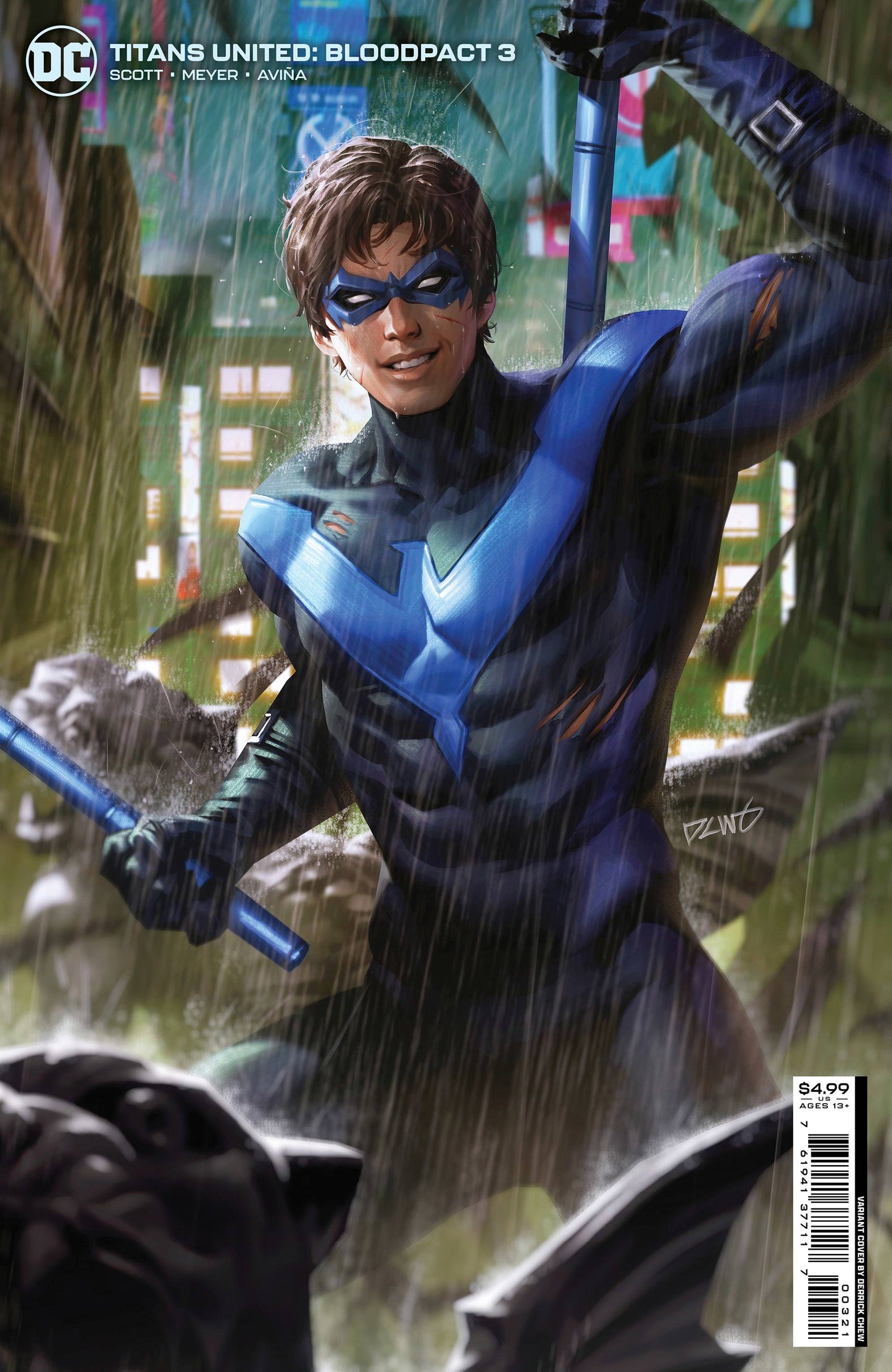 TITANS UNITED BLOODPACT #3 (OF 6) CVR B CHEW