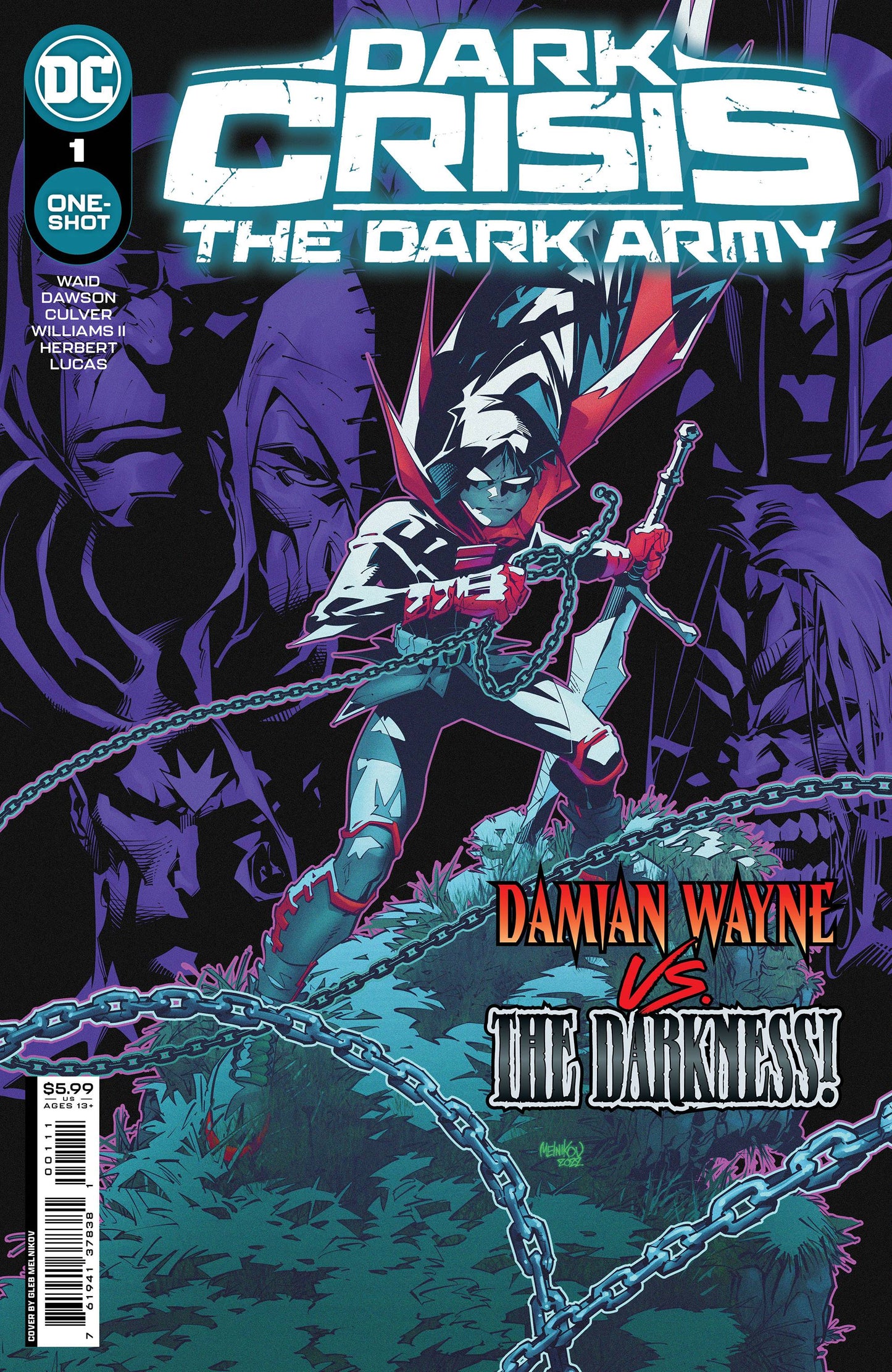 DARK CRISIS THE DARK ARMY (ONE SHOT) CVR A MELNIKO