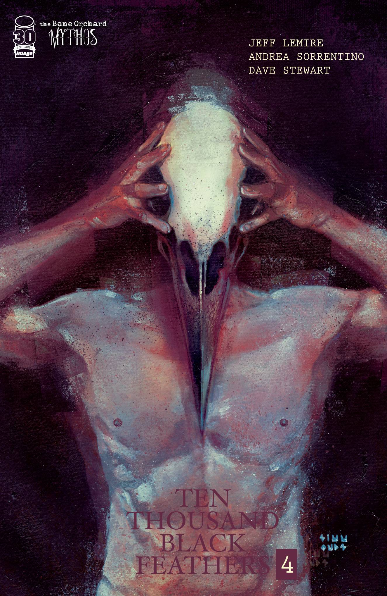 BONE ORCHARD BLACK FEATHERS #4 (OF 5) CVR C SIMMONS