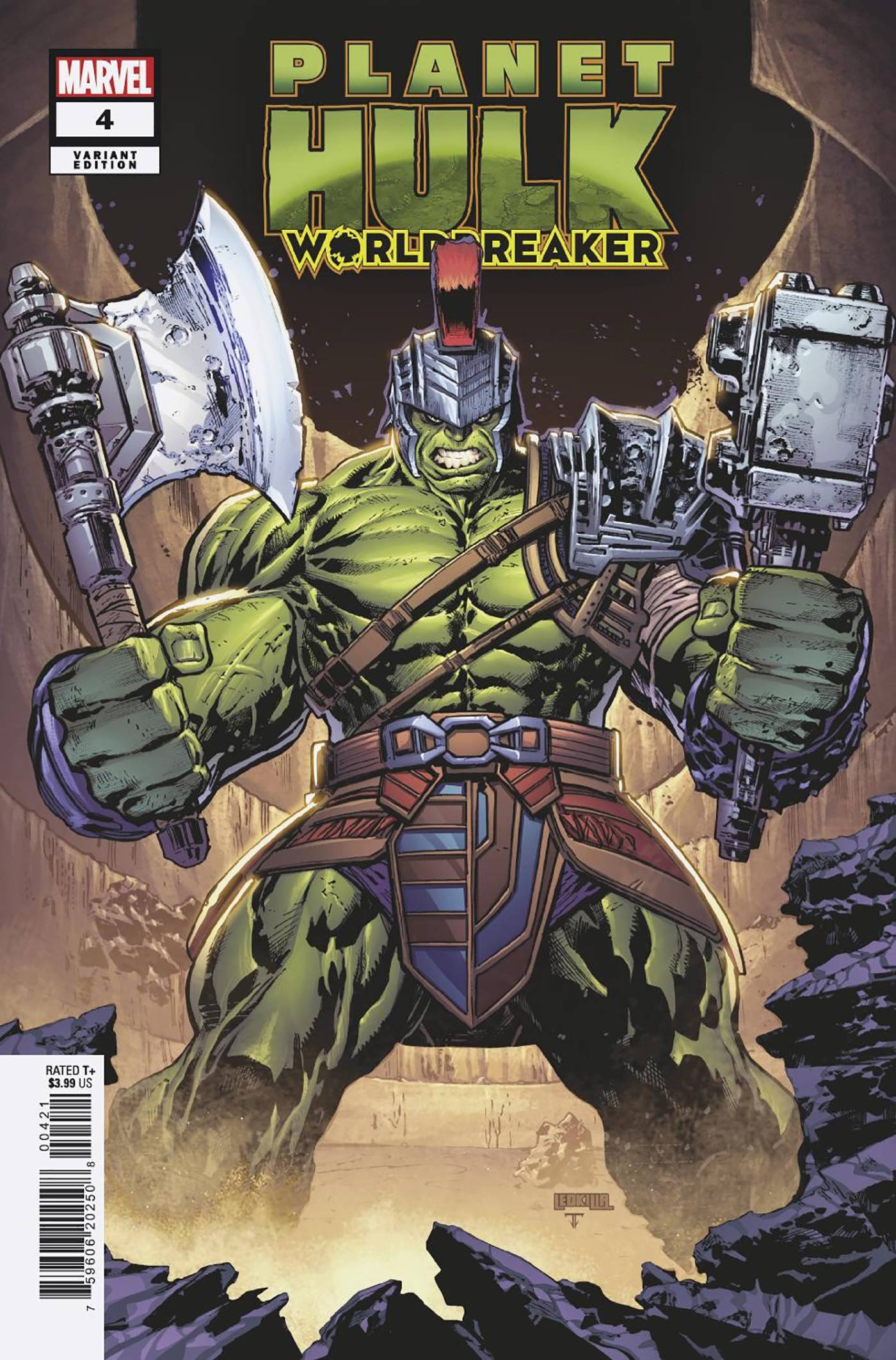 PLANET HULK WORLDBREAKER #4 (OF 5) LASHLEY VAR
