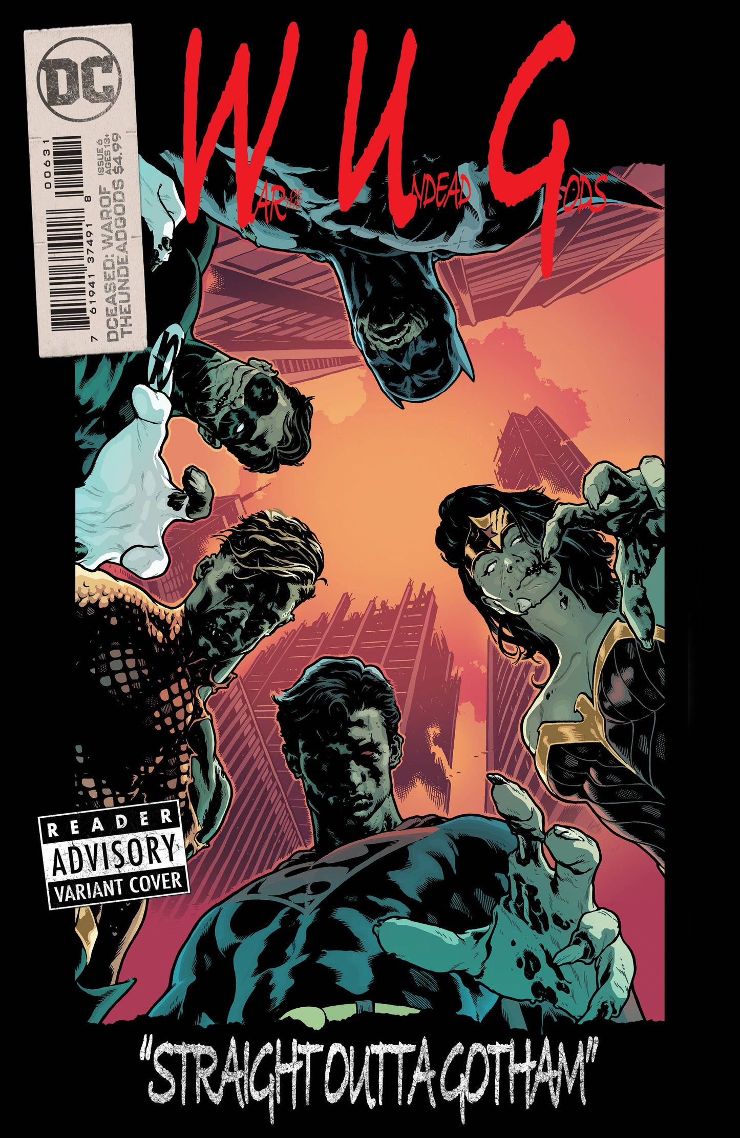 DCEASED WAR OF UNDEAD GODS #6 (OF 8) CVR B SPOKES