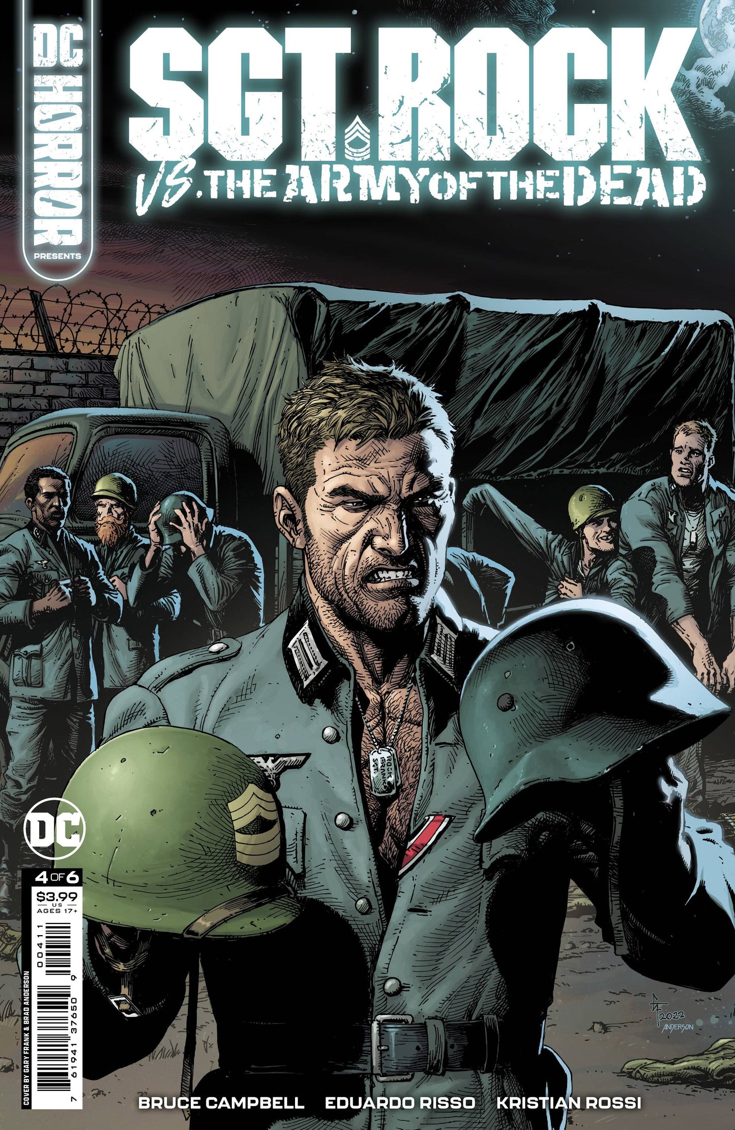 DC HORROR PRESENTS SGT ROCK VS ARMY DEAD #4 (OF 6) CVR A