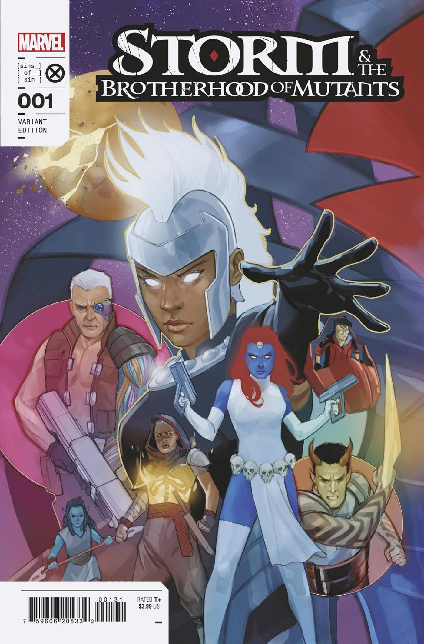 STORM AND BROTHERHOOD MUTANTS #1 SOS FEBRUARY CONNING VAR