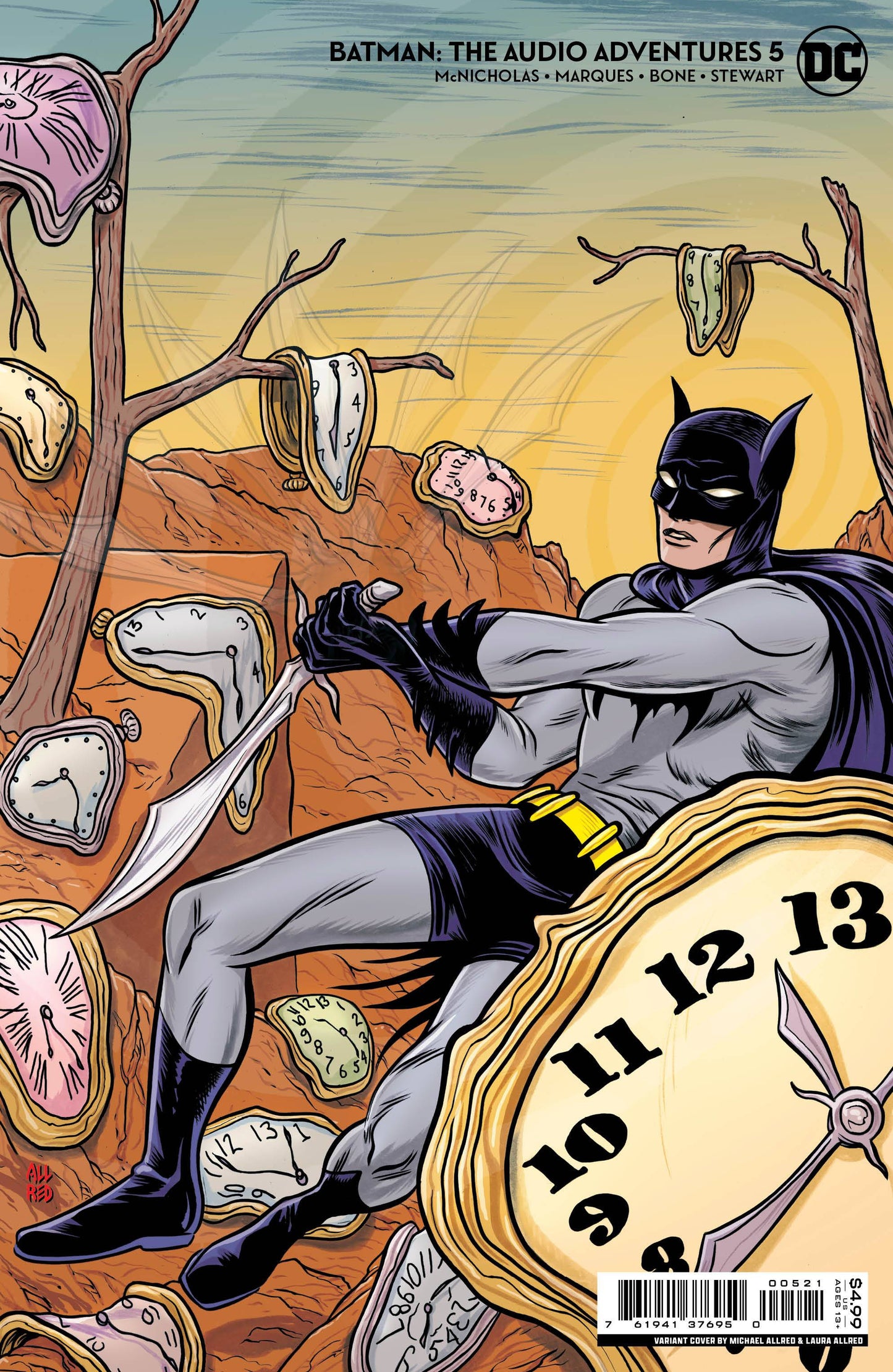 BATMAN AUDIO ADVENTURES #5 (OF 7) CVR B ALLRED CARD STOCK VAR