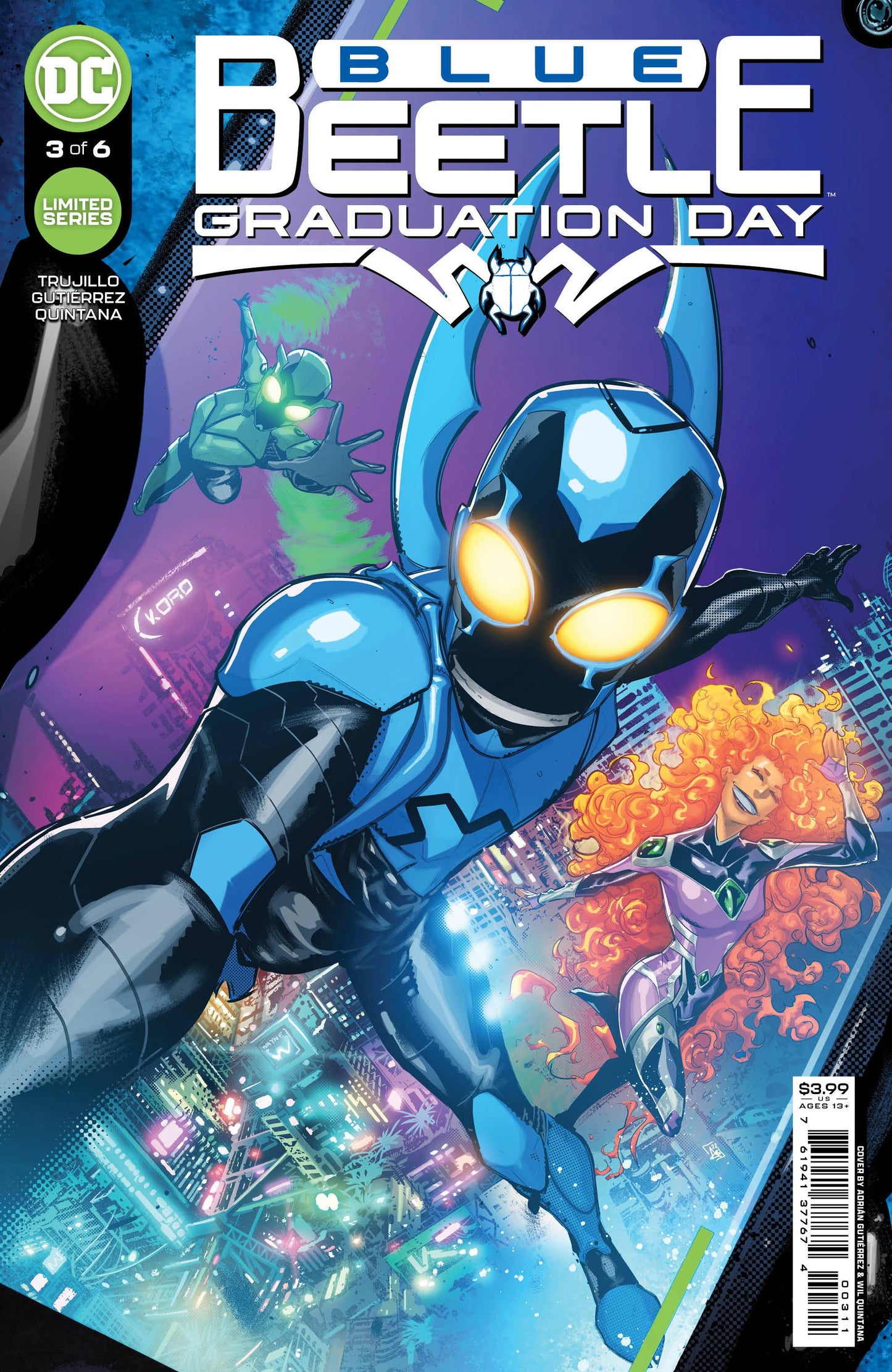 BLUE BEETLE GRADUATION DAY #3 (OF 6) CVR A ADRIAN