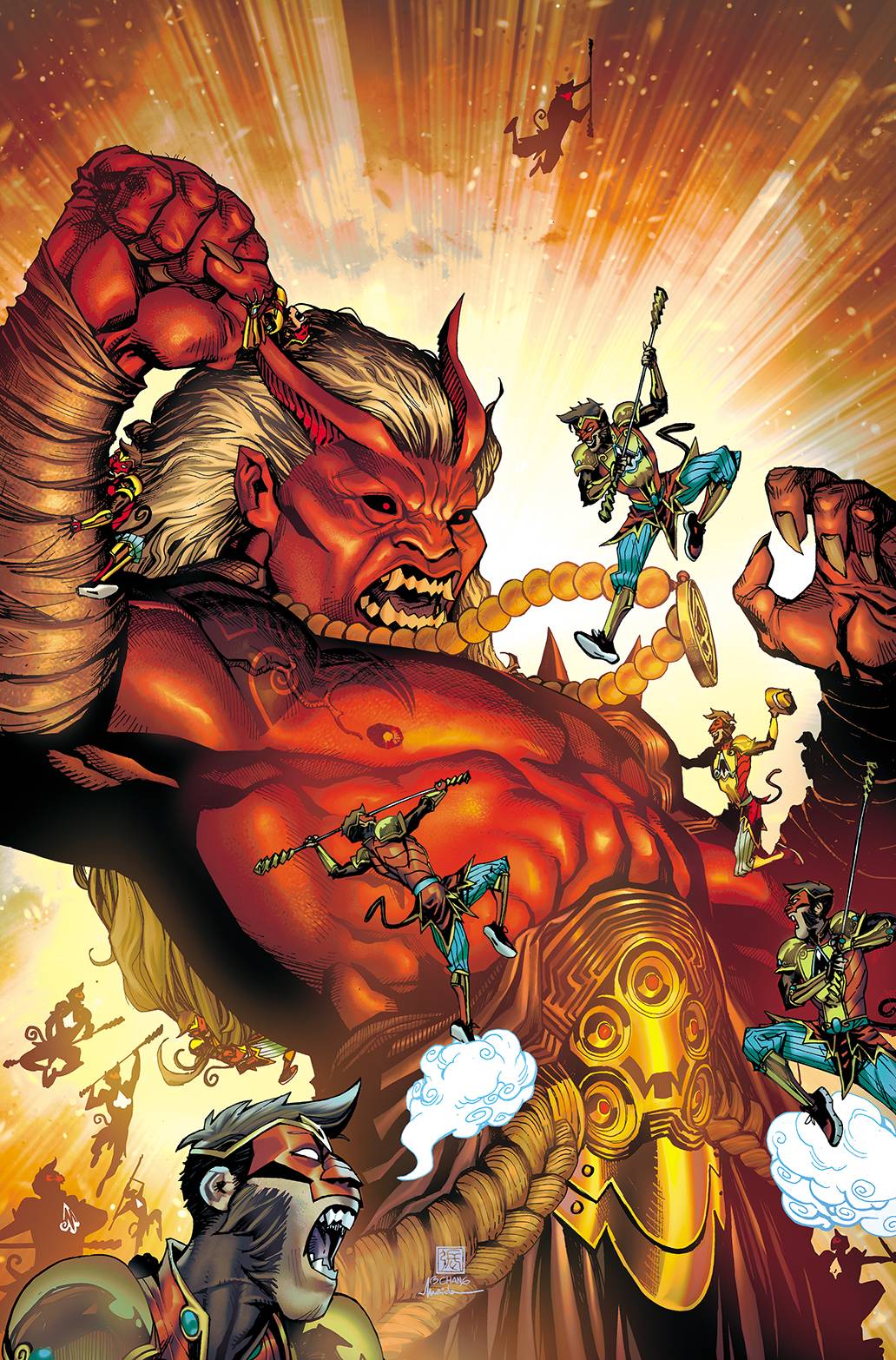 MONKEY PRINCE #10 (OF 12) CVR A CHANG