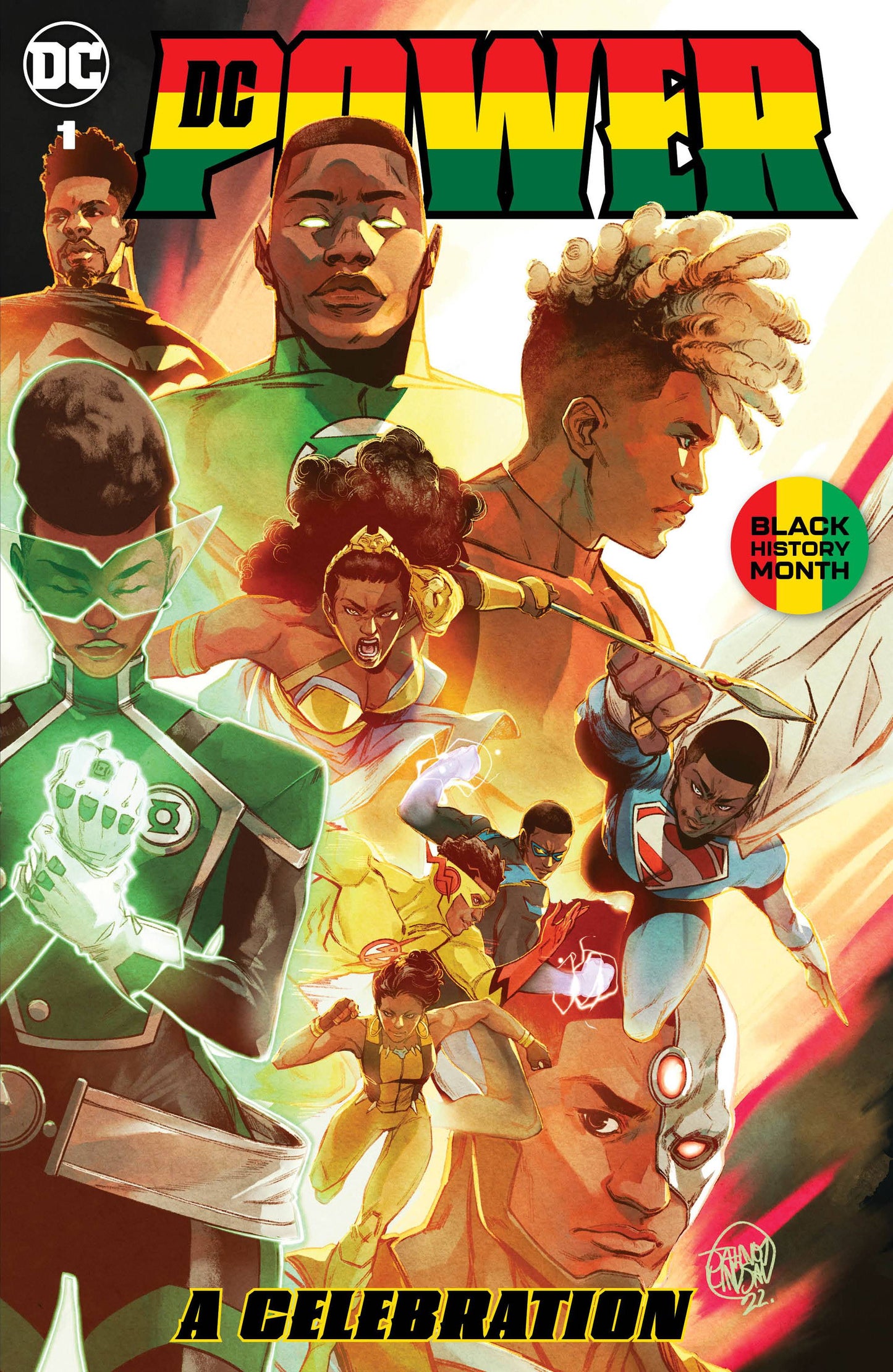 DC POWER A CELEBRATION #1 (ONE SHOT) CVR A JAHNOY