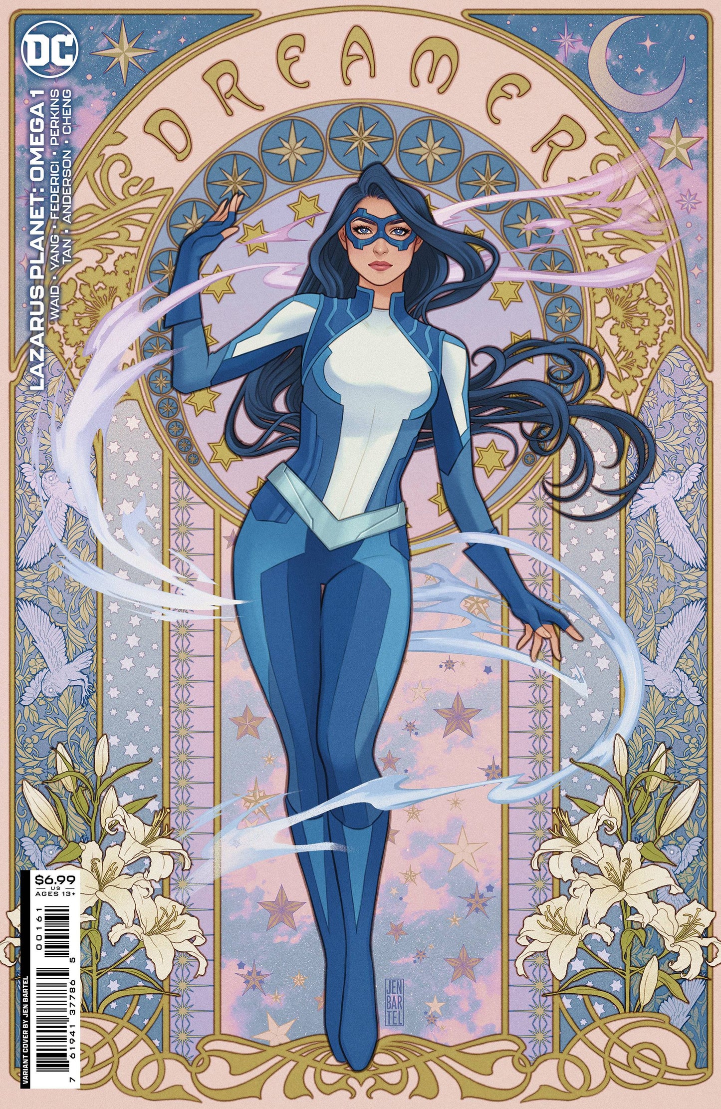 LAZARUS PLANET OMEGA #1 CVR F JEN BARTEL CARD STOCK VAR