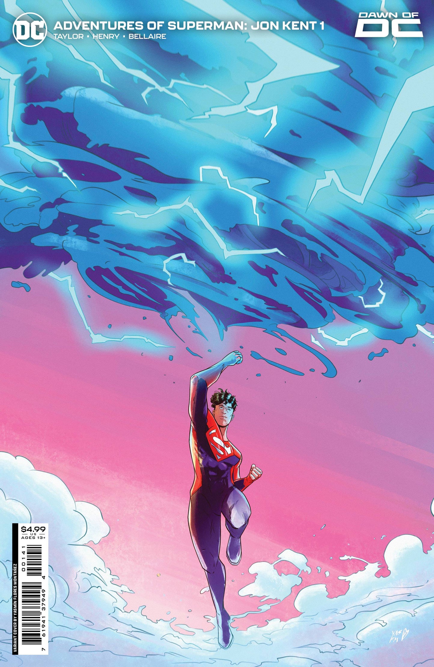 ADVENTURES SUPERMAN JON KENT #1 (OF 6) CVR D MONTANEZ