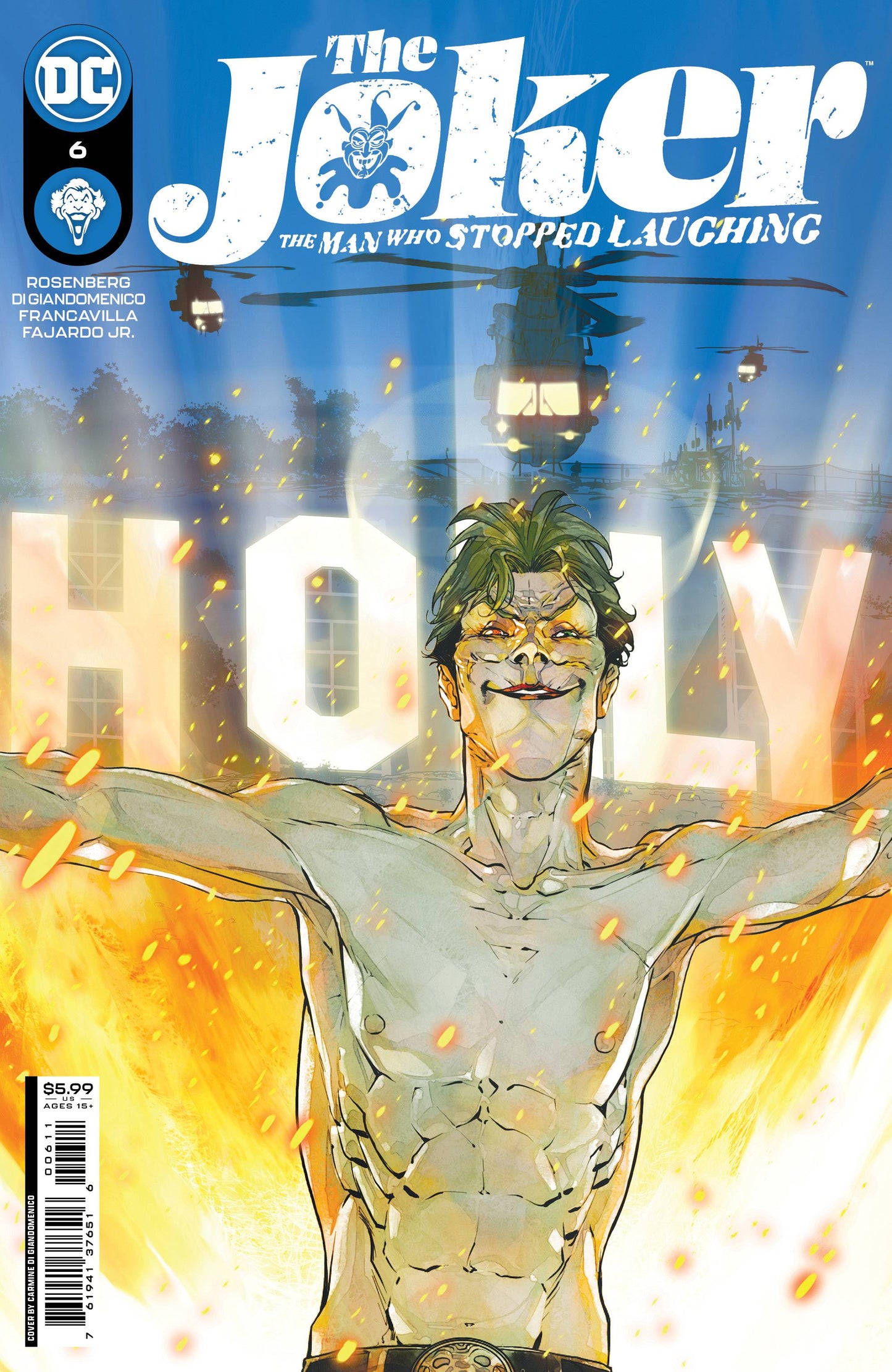 JOKER MAN WHO STOPPED LAUGHING #6 CVR A DI GIANDOMENICO