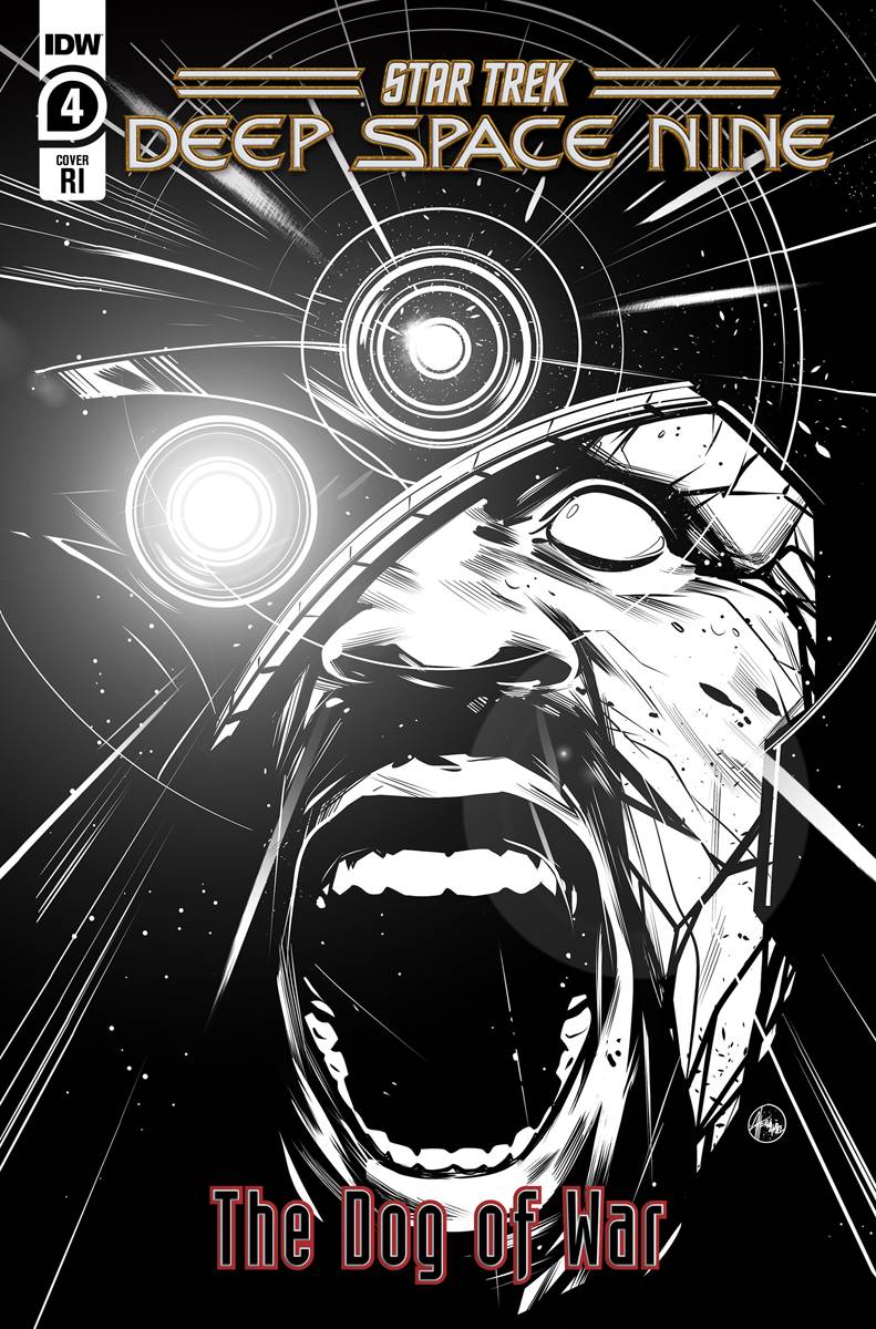 STAR TREK DS9 DOG OF WAR #4 CVR D 10 COPY INCV HERNANDEZ