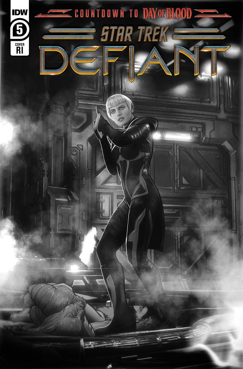 STAR TREK DEFIANT #5 CVR D 10 COPY INCV UNZUETA
