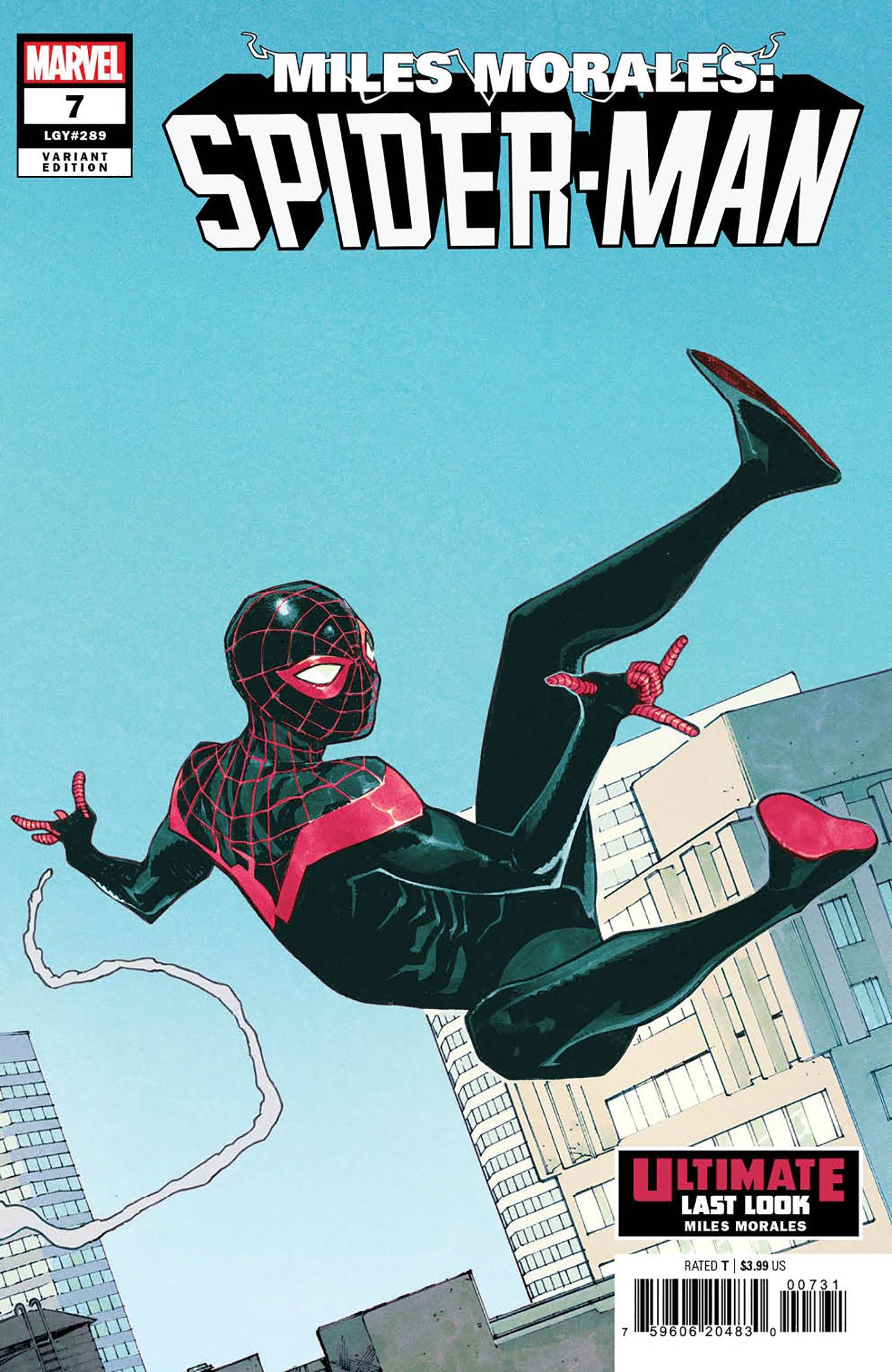MILES MORALES SPIDER-MAN #7 PICHELLI ULT LAST LOOK