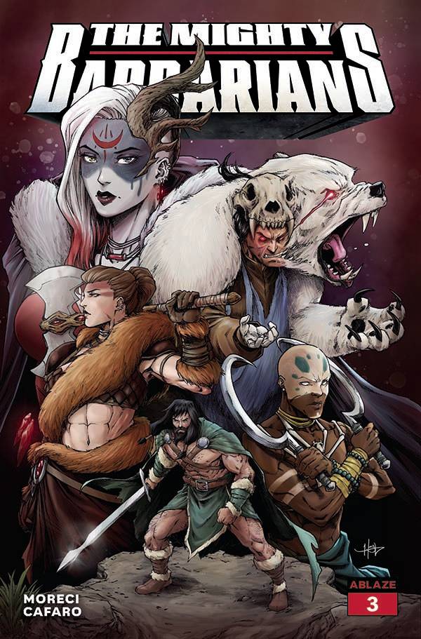 MIGHTY BARBARIANS #3 CVR B LEE (MR)