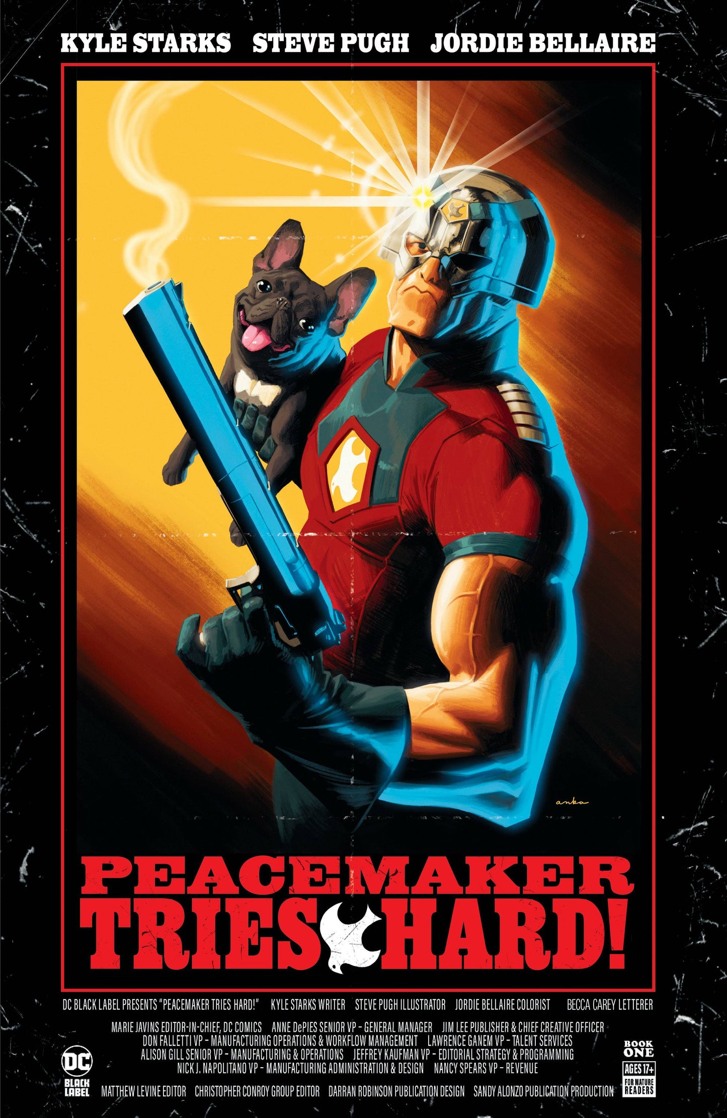 PEACEMAKER TRIES HARD #1 (OF 6) CVR C ANKA MOVIE POSTER VAR